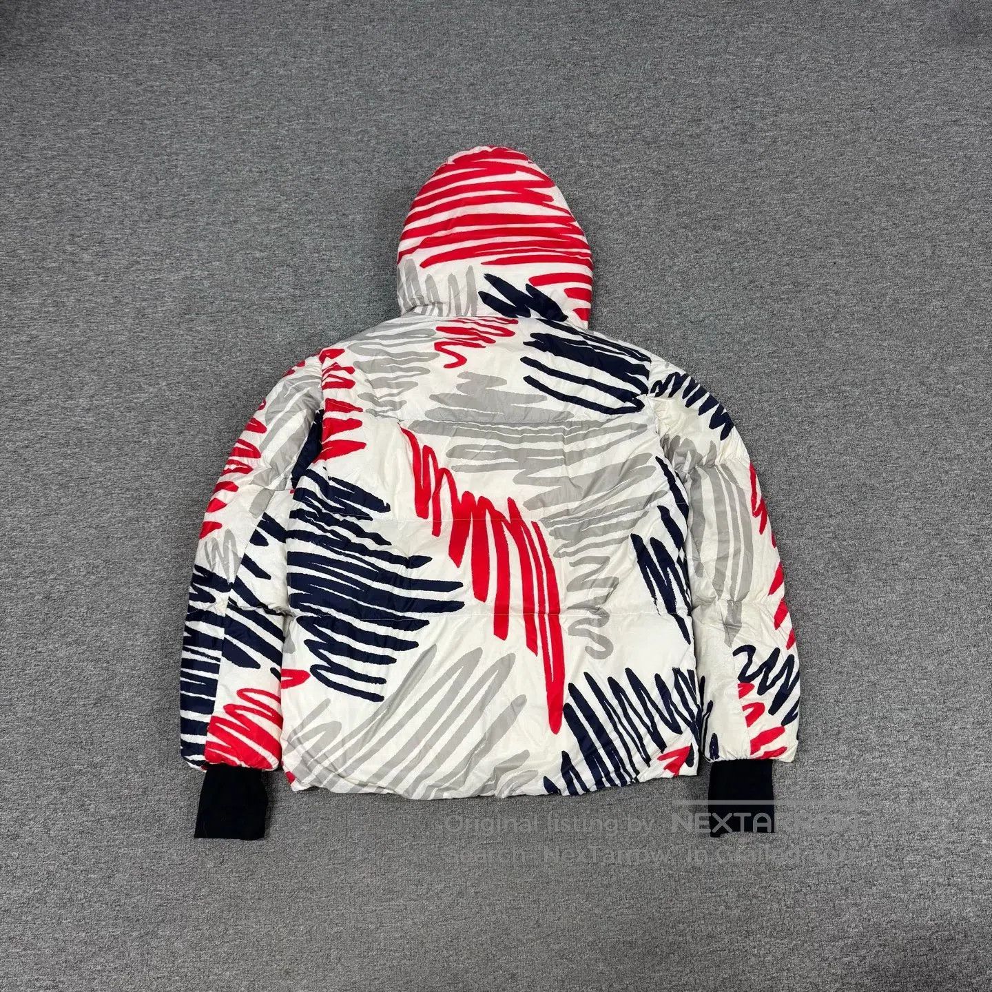 Moncler Moncler x Grenoble collaboration: Graffiti-printed hooded Size US L / EU 52-54 / 3 - 2 Thumbnail