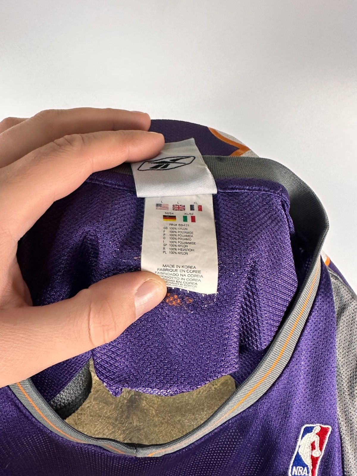 Reebok Phoenix Suns NBA Amare Stoudemire #32 Jersey Reebok Size L Size US L / EU 52-54 / 3 - 11 Thumbnail