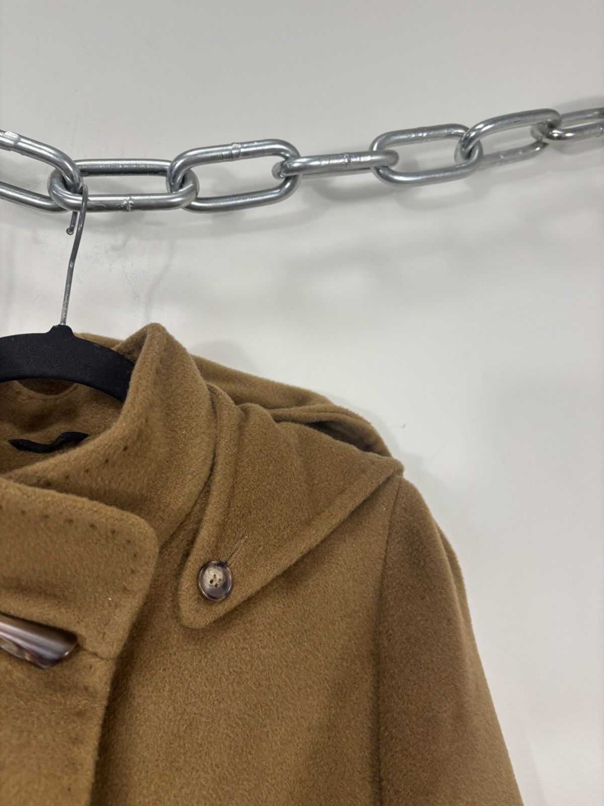 Cinzia Rocca Cinzia Rocca Due Women’s Wool Cashmere Hooded Duffle Coat Size S / US 4 / IT 40 - 15 Thumbnail