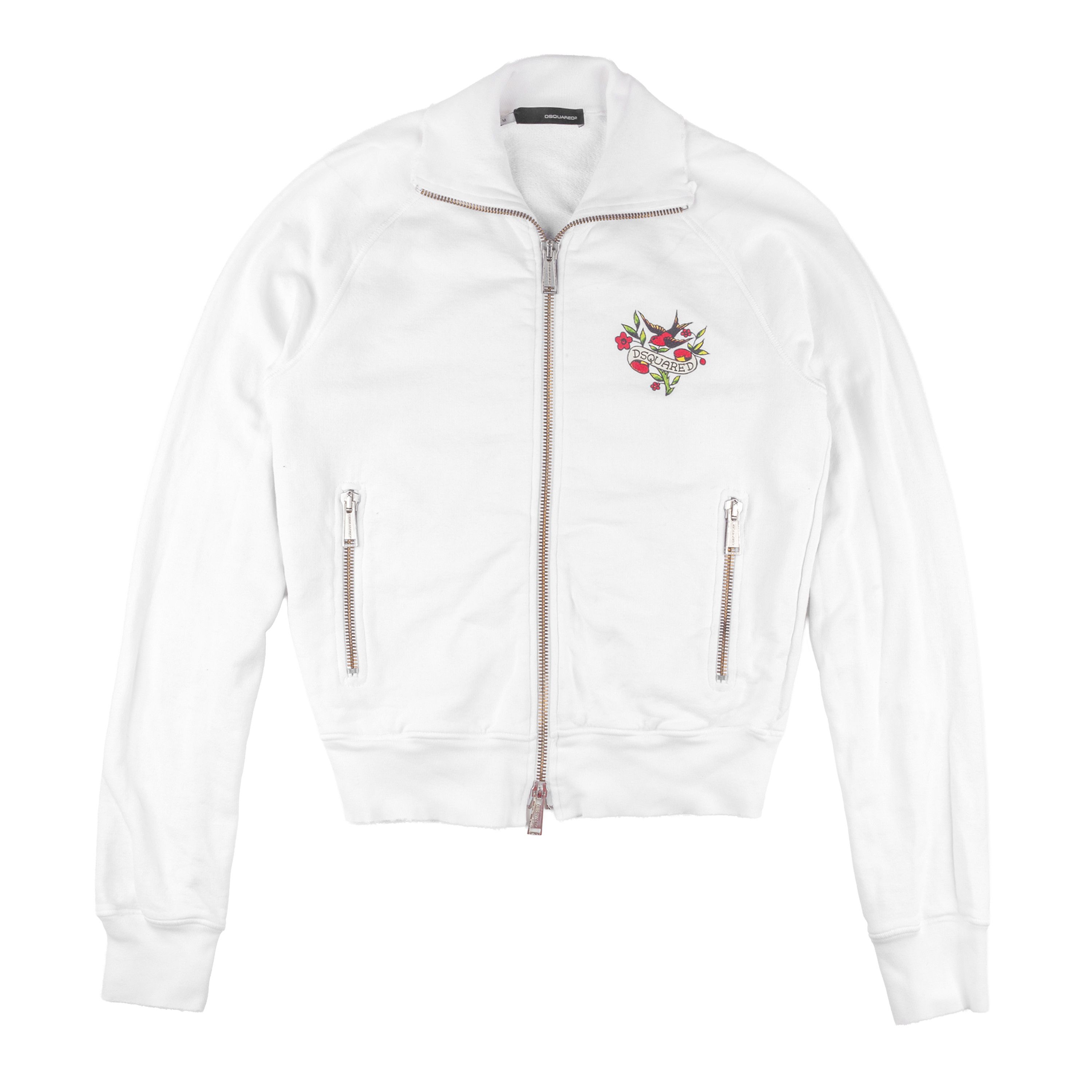 Dsquared2 DSQUARED2 Whykiki When You Kankuku Aloha White Jacket Size US M / EU 48-50 / 2 - 2 Thumbnail
