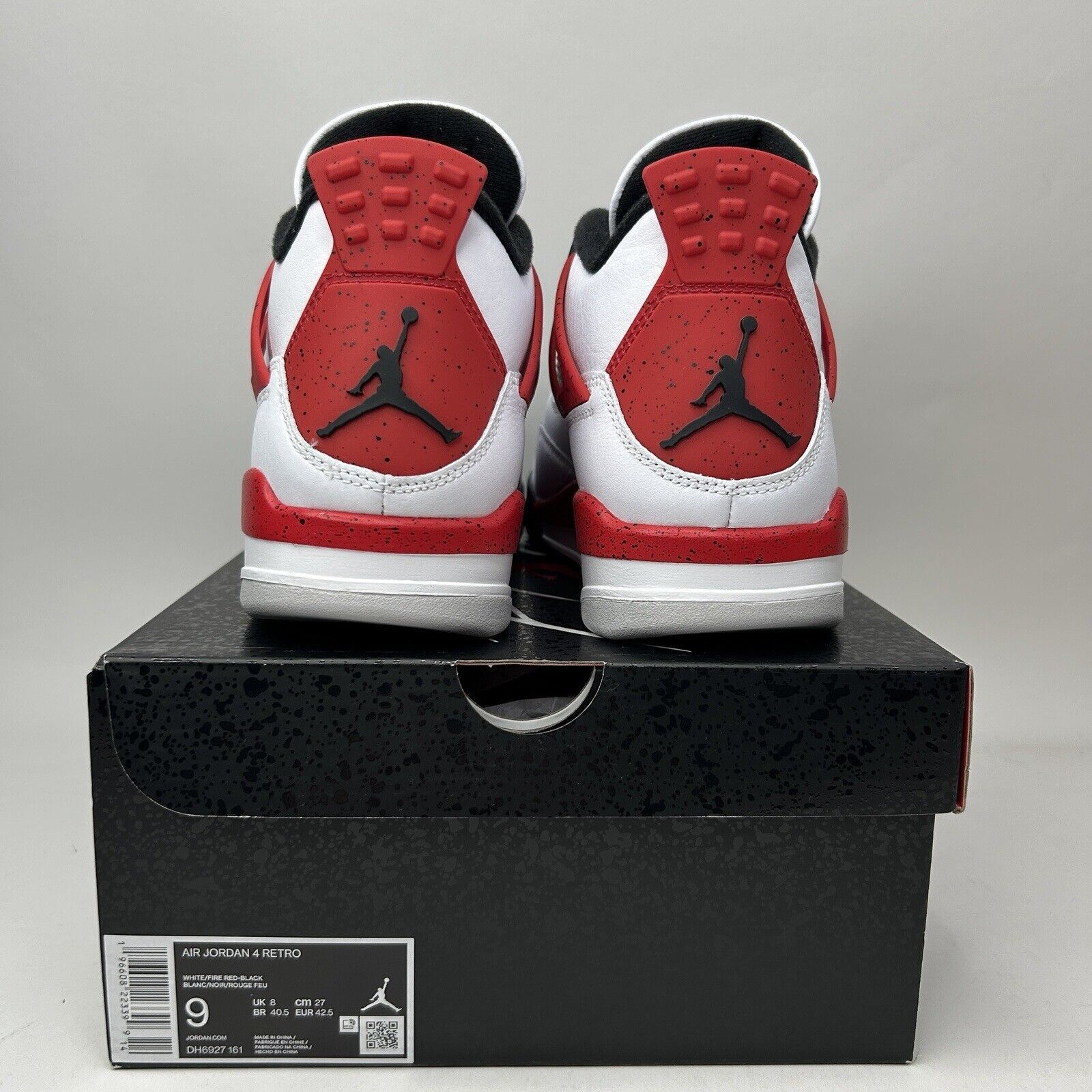 Jordan Brand Nike Air Jordan 4 Retro “Red Cement” 2023 Size US 9 / EU 42 - 4 Thumbnail