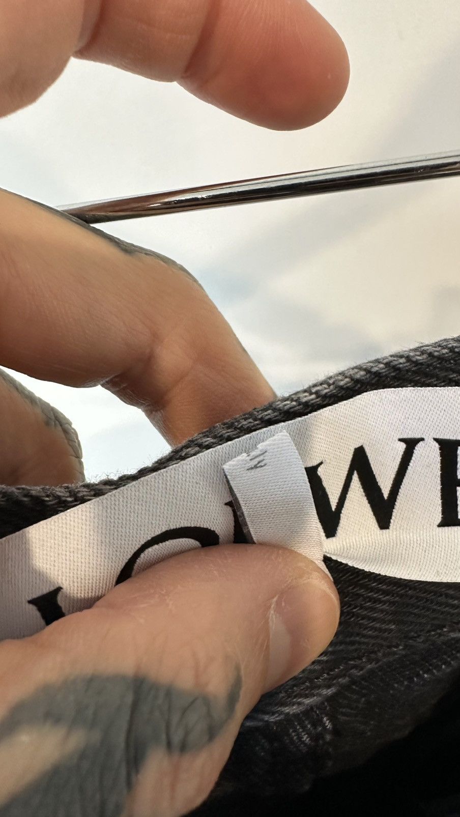 Loewe Loewe Anagram Baggy Denim Size US 30 / EU 46 - 13 Thumbnail