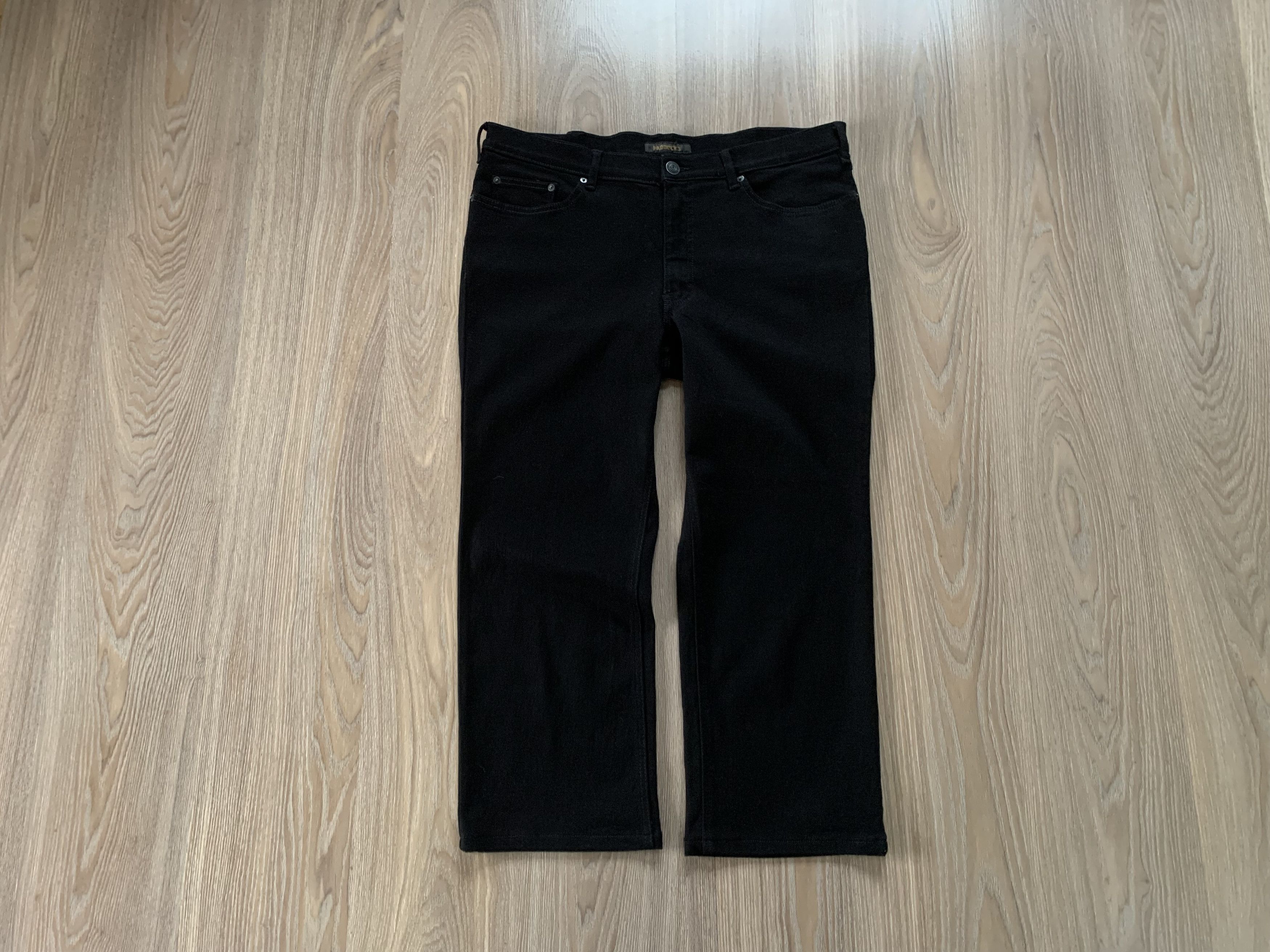 Designer Paddock's Ranger Black Denim Jeans Size US 40 / EU 56 - 1 Thumbnail
