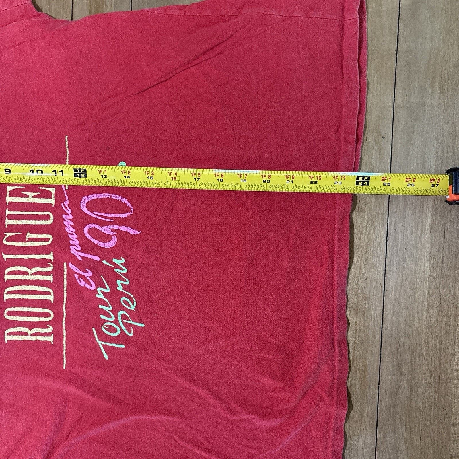 Vintage Vintage José Luis Rodríguez 90s "Tour El Puma Perú" T Shirt Size US L / EU 52-54 / 3 - 10 Thumbnail