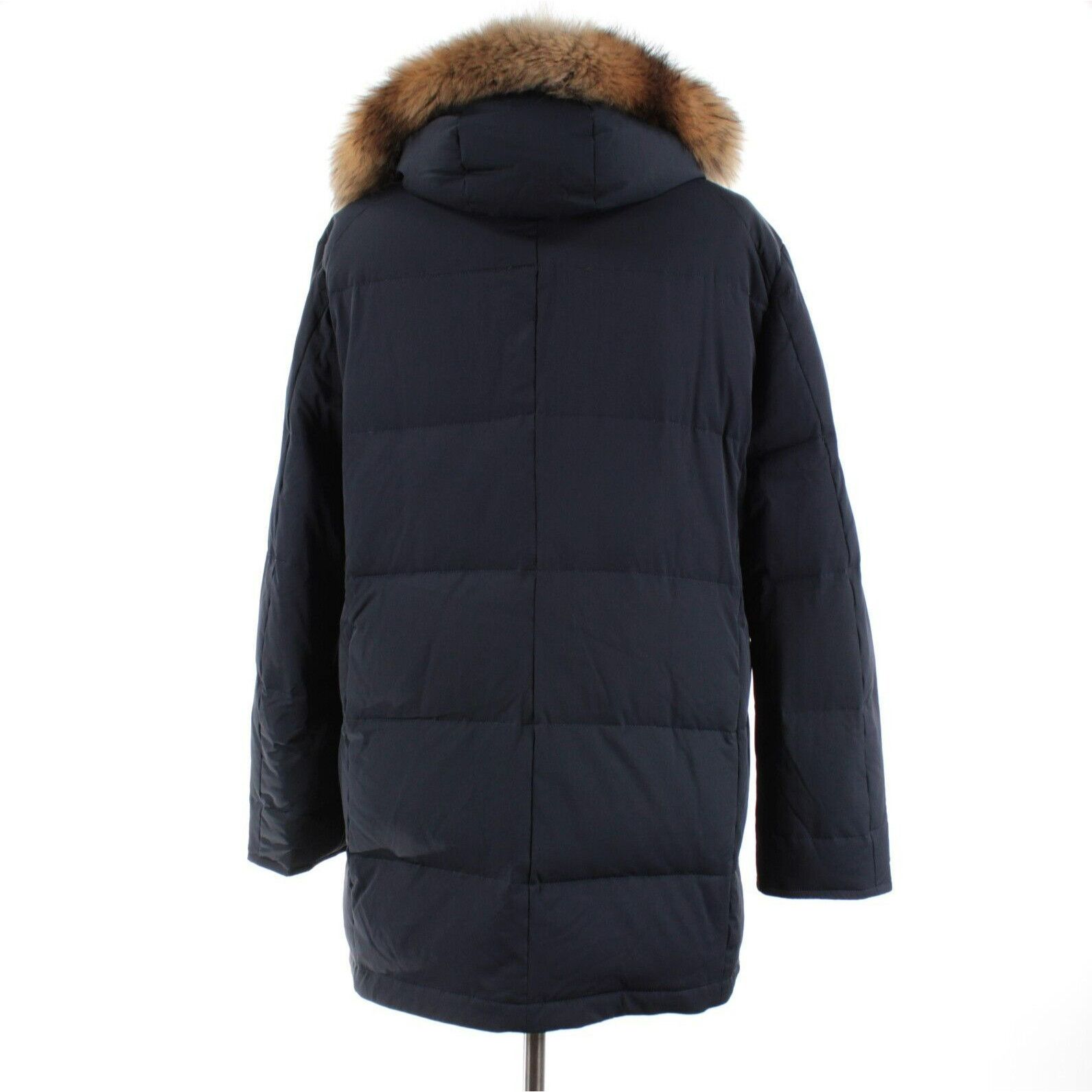Kiton Kiton Jacket Size XL US In Blue Polyamide Blend Size US XL / EU 56 / 4 - 6 Thumbnail