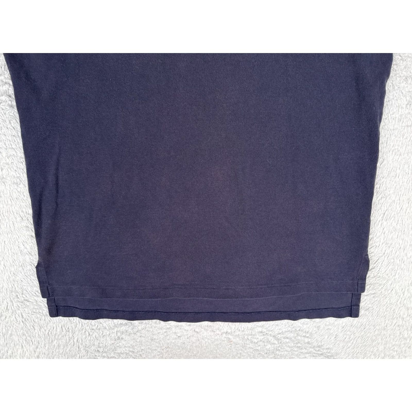 Ralph Lauren VINTAGE Ralph Lauren Polo Shirt Adult Large Blue 100% Cotton Short Sleeve Golf Golfer Embroidered Logo Mens Modern American Sports Polo Shirt Size US L / EU 52-54 / 3 - 5 Thumbnail