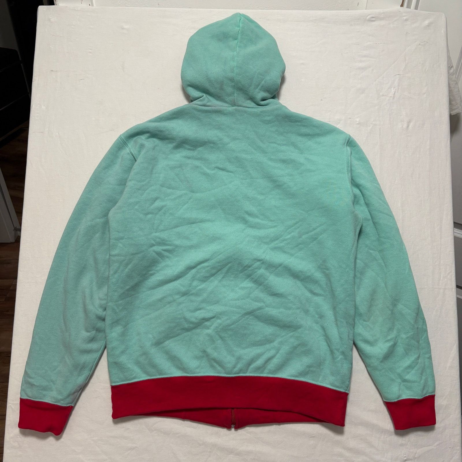PHENOMENON Phenomenon Reversible Full Zip Hoodie Red Green Men's L Size US L / EU 52-54 / 3 - 5 Thumbnail