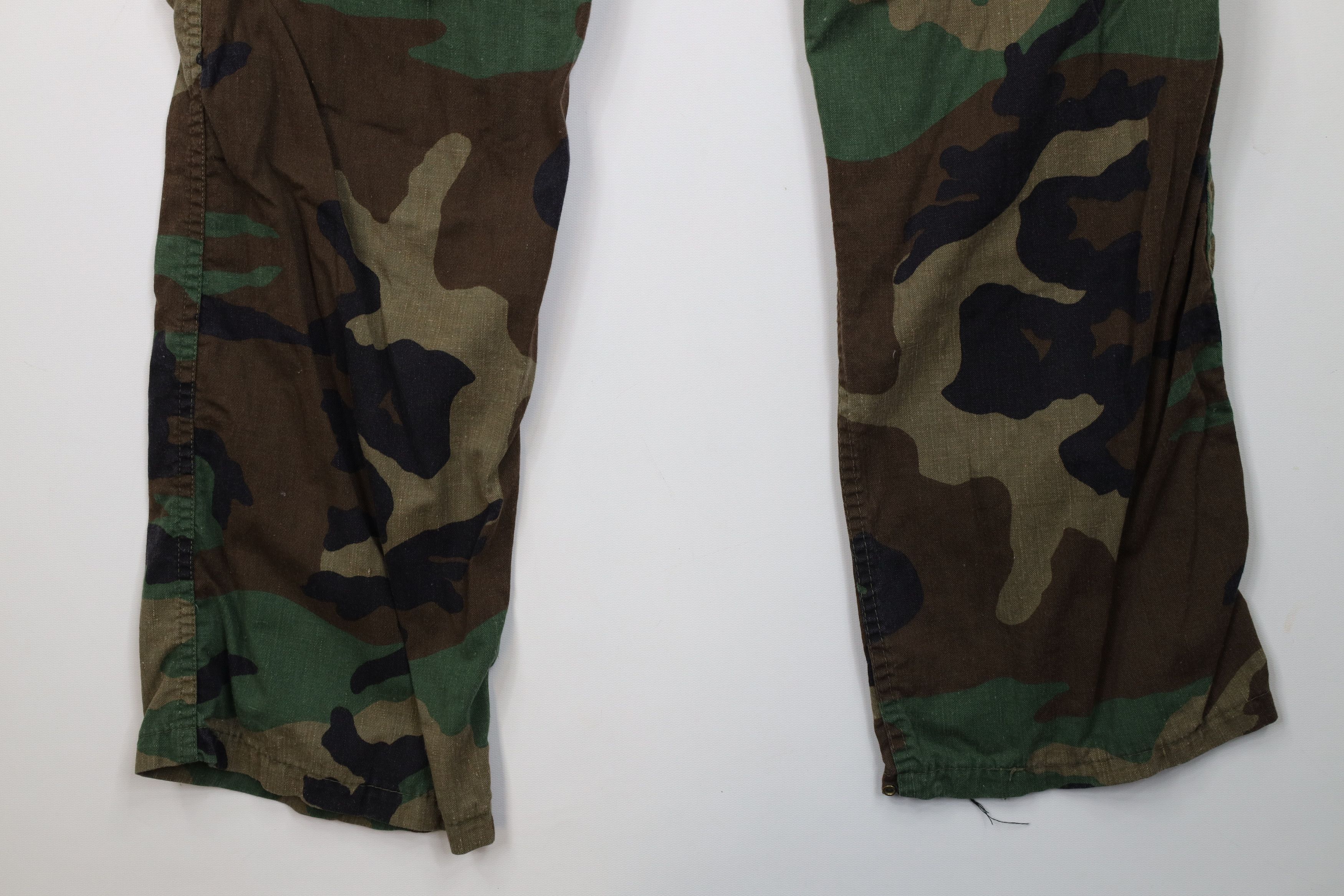 Vintage Vintage 80s 90s Streetwear Wide Leg Camouflage Cargo Pants Size US 36 / EU 52 - 13 Thumbnail
