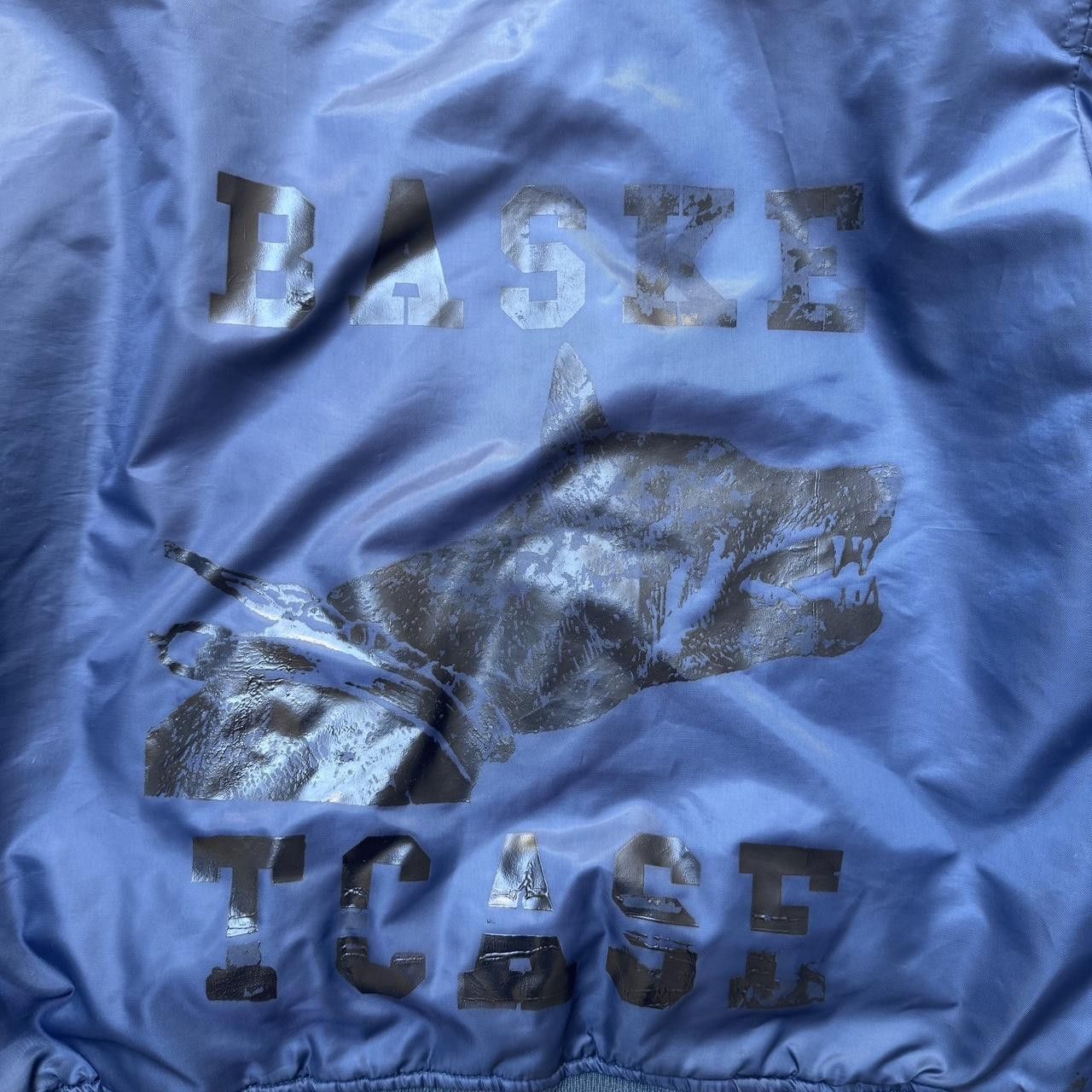 basketcase gallery Basketcase Gallery Raw College Navy Blue MA-1 Bomber Jacket Size US XL / EU 56 / 4 - 4 Thumbnail