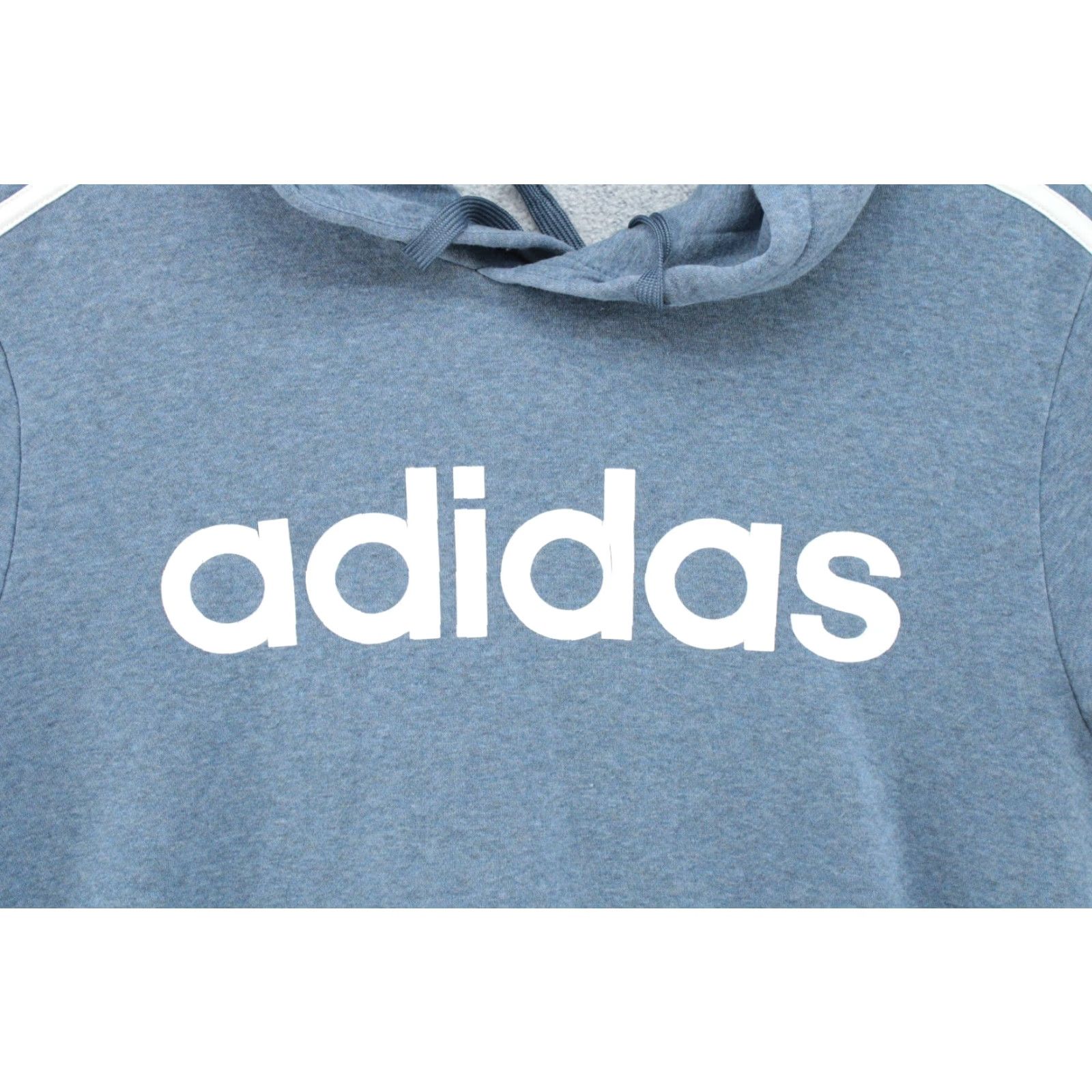 Adidas Adidas Hoodie Men’s Small Blue Pullover Sweatshirt Stretch Original 3 Stripes Shirt Logo Pocket Hooded Size US S / EU 44-46 / 1 - 4 Thumbnail
