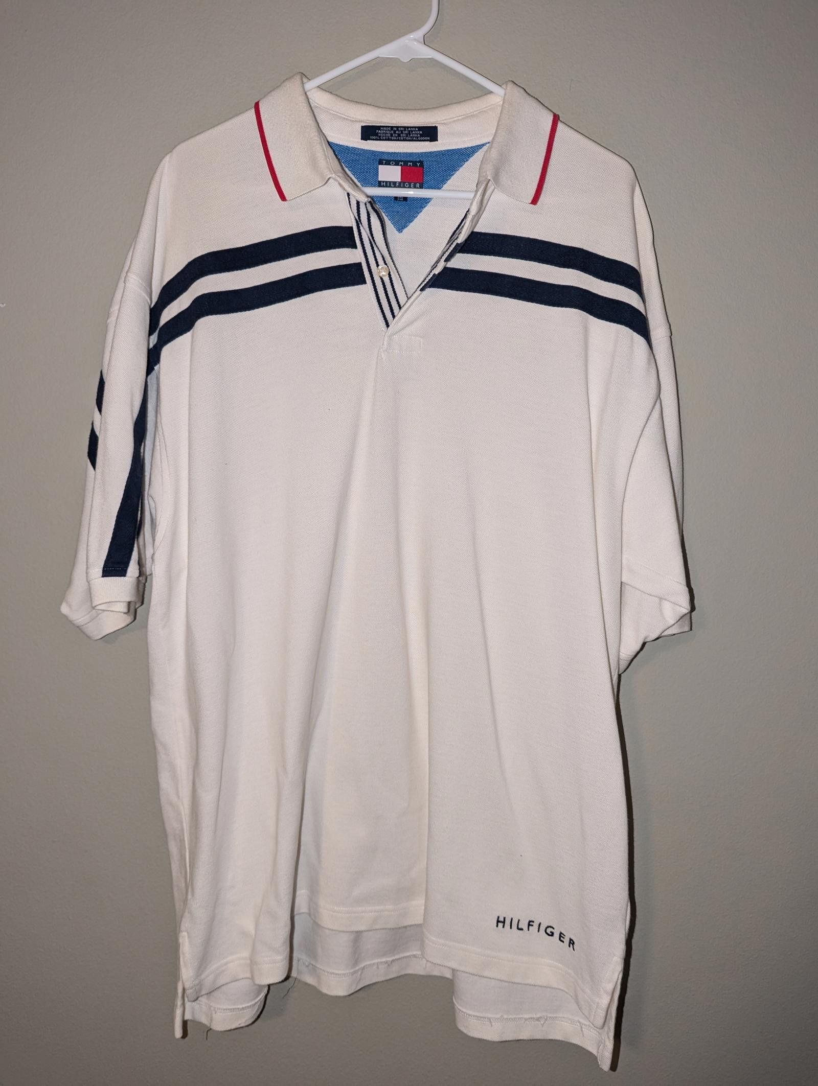 Tommy Hilfiger Vintage Y2K Tommy Hilfiger Casual Sports Polo Shirt XXL Size US XXL / EU 58 / 5 - 1 Thumbnail