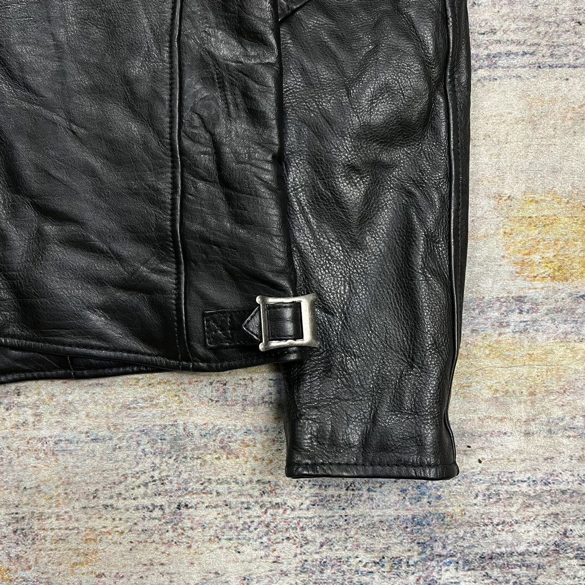 Japanese Brand × Kadoya × NANO universe Nano universe multi zipper bikers leather jacket Size US M / EU 48-50 / 2 - 6 Thumbnail