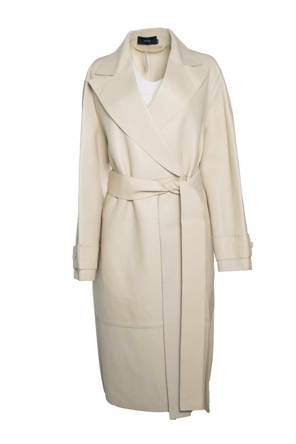 Joseph Joseph, Bonded leather Courty coat Size S / US 4 / IT 40 - 1 Thumbnail