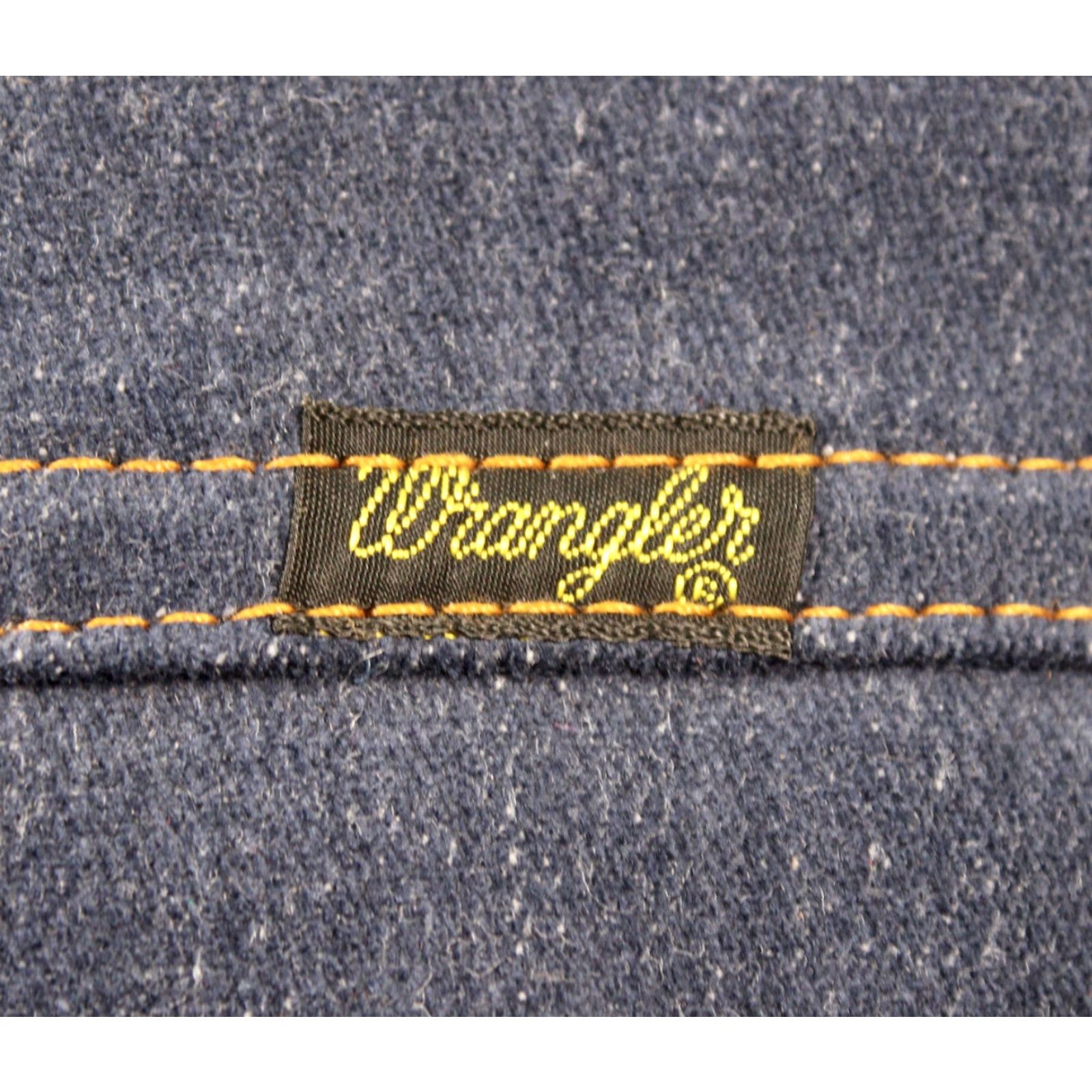 Wrangler VTG Wrangler Denim Jacket 70s Blue Pearl Snap 1970s NOS Jeans Shirt Men Medium Blue Denim Shirt Men’s 70s Wrangler Jacket Vintage Adults Mens Size US M / EU 48-50 / 2 - 6 Thumbnail