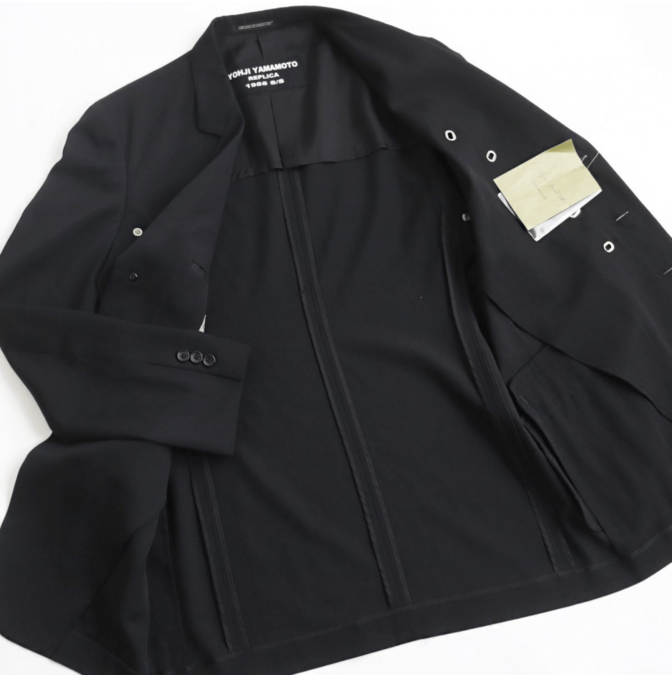 Yohji Yamamoto Yohji Yamamoto Pour Homme - W/GABARDINE Eyelet Jacket Size US M / EU 48-50 / 2 - 3 Thumbnail