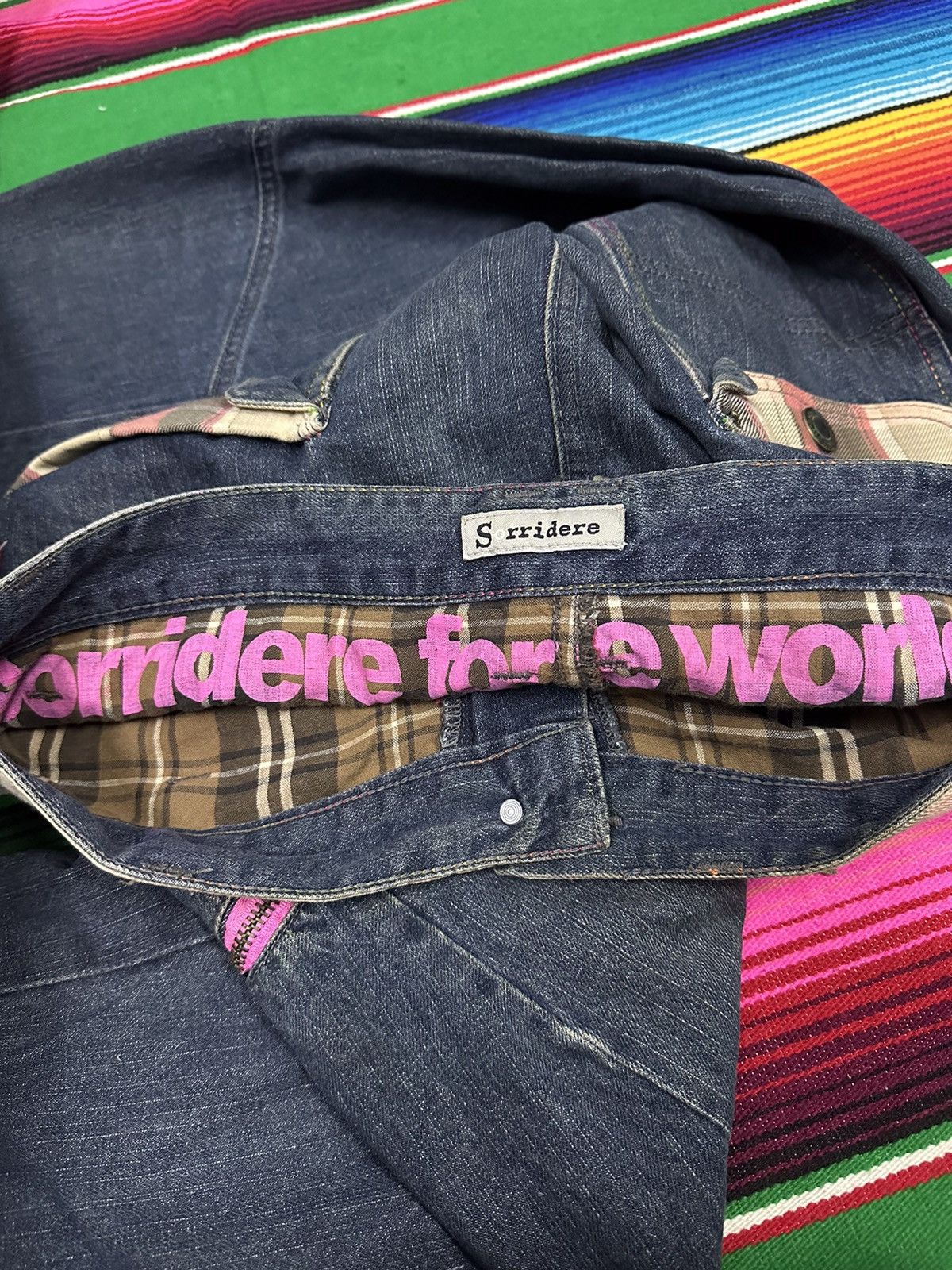 Japanese Brand 💥Double Waist Flare💥 SORRIDERE double waist Multipocket 💥 Size US 32 / EU 48 - 11 Thumbnail