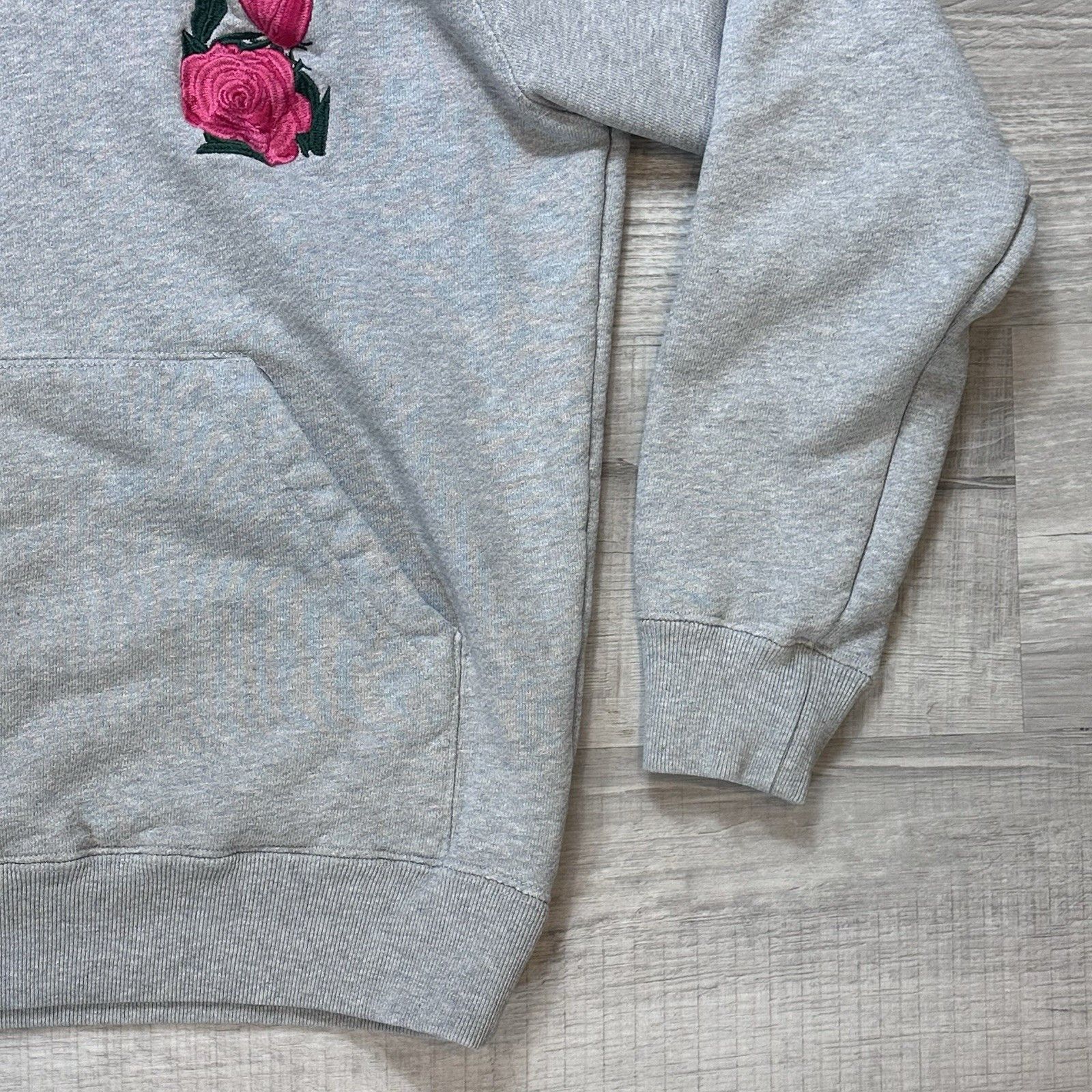 Soulland SOULLAND Rose Hoodie Pullover Sweatshirt Small Embroidered Size US S / EU 44-46 / 1 - 3 Thumbnail