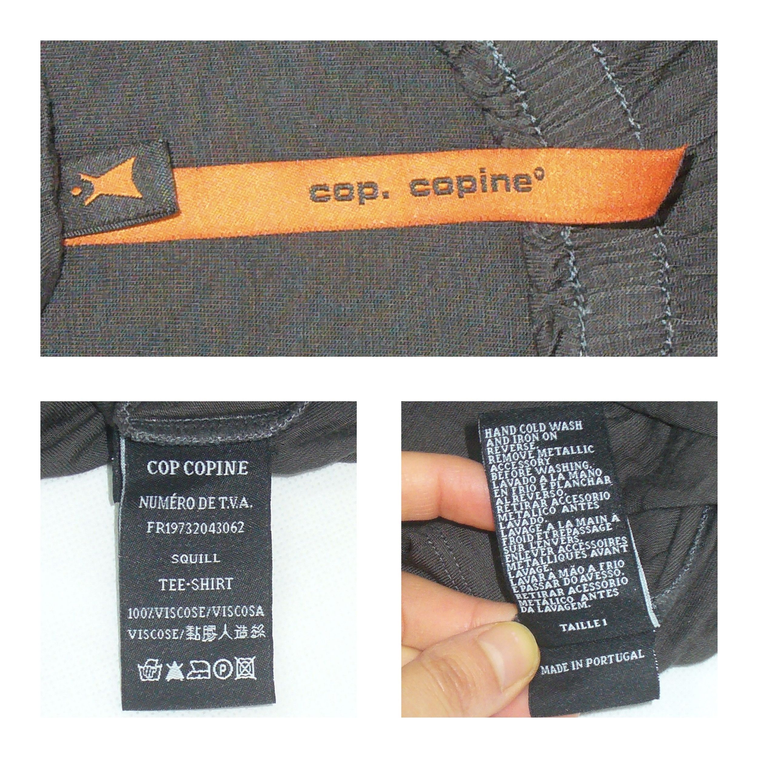 Cop Copine Cop Copine turtleneck top with details on the sleeves Size M / US 6-8 / IT 42-44 - 4 Thumbnail
