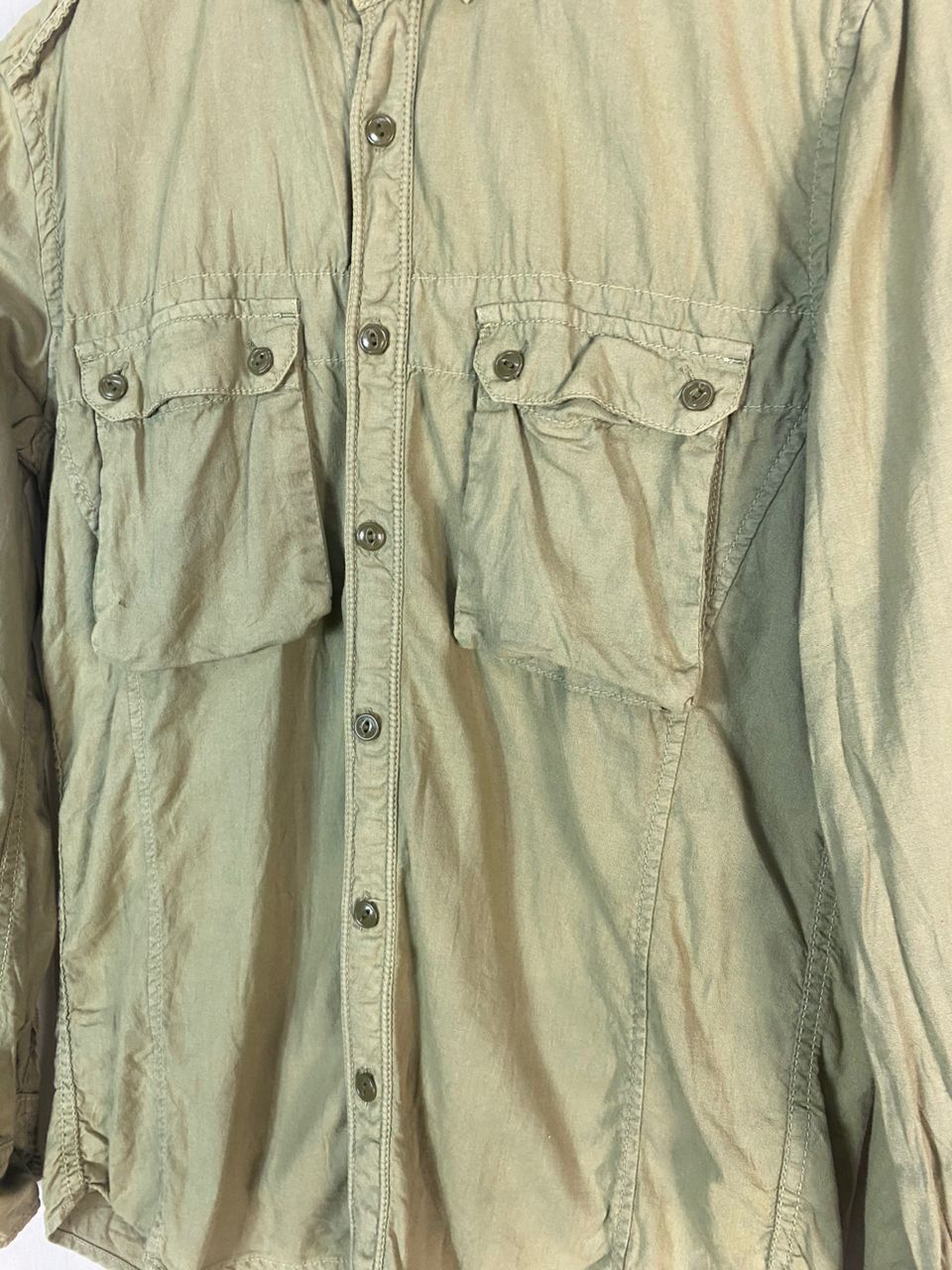 ABAHOUSE × Japanese Brand Design works military fashion button up shirt by abahouse Size US M / EU 48-50 / 2 - 3 Thumbnail
