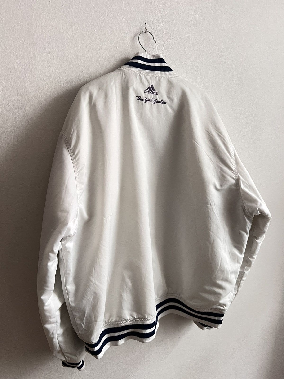 Adidas Vintage Adidas Yankees Bomber Jacket Size US XL / EU 56 / 4 - 8 Thumbnail