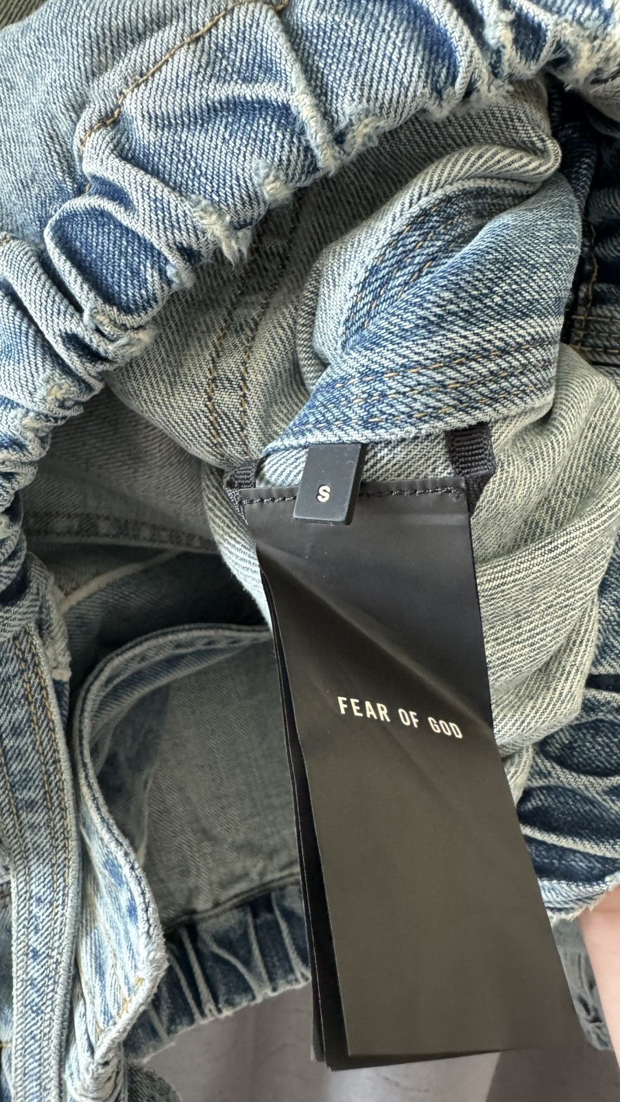 Fear of God Fear of God 6th Sixth Denim Track Jacket Size US S / EU 44-46 / 1 - 6 Thumbnail