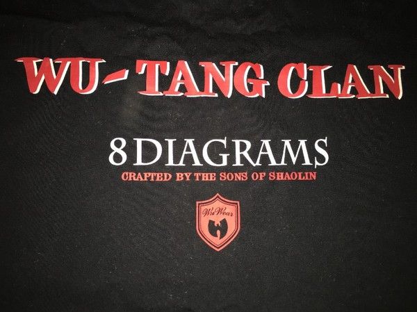 Wu-Tang Clan WU WEAR t-shirt, 2007 Wu-Tang Clan 8 Diagrams tour vintage L Size US L / EU 52-54 / 3 - 6 Thumbnail