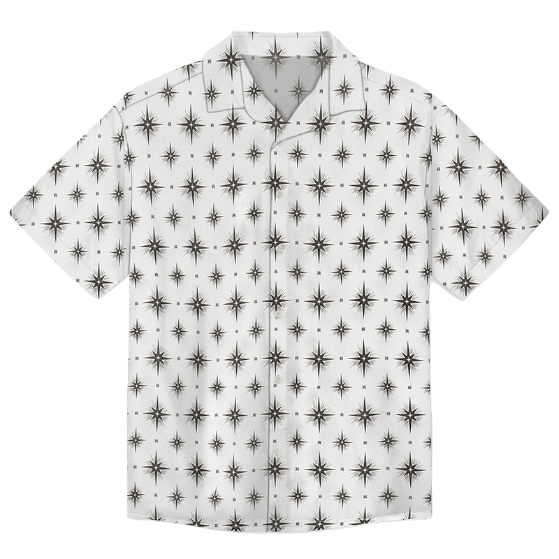 The Unbranded Brand MICRO STARBURST CAMP SHIRT Size US S / EU 44-46 / 1 - 1 Thumbnail