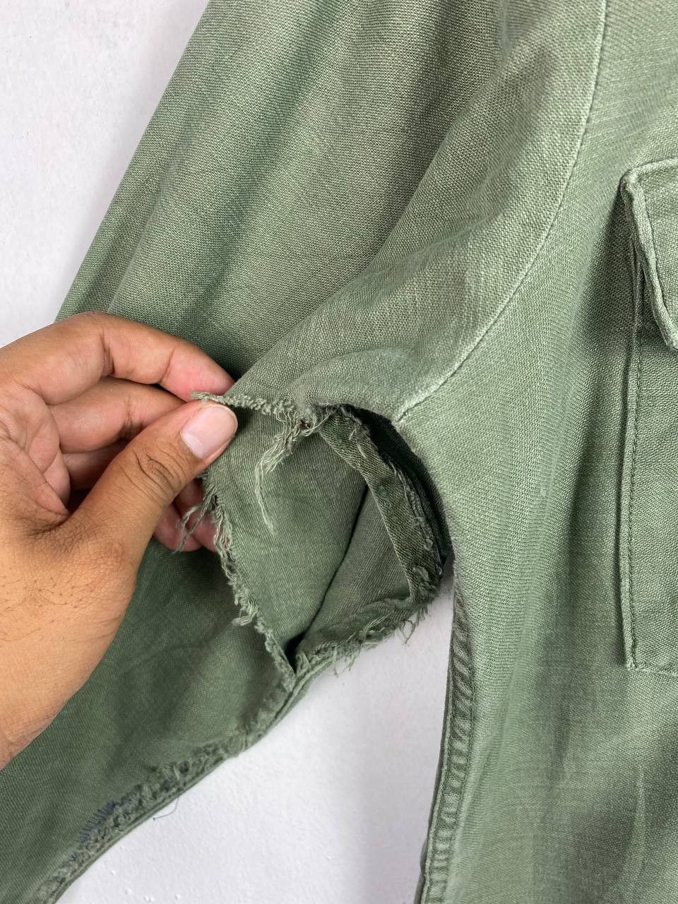 Vintage vintage us army usmc og jacket distressed Size US L / EU 52-54 / 3 - 5 Thumbnail
