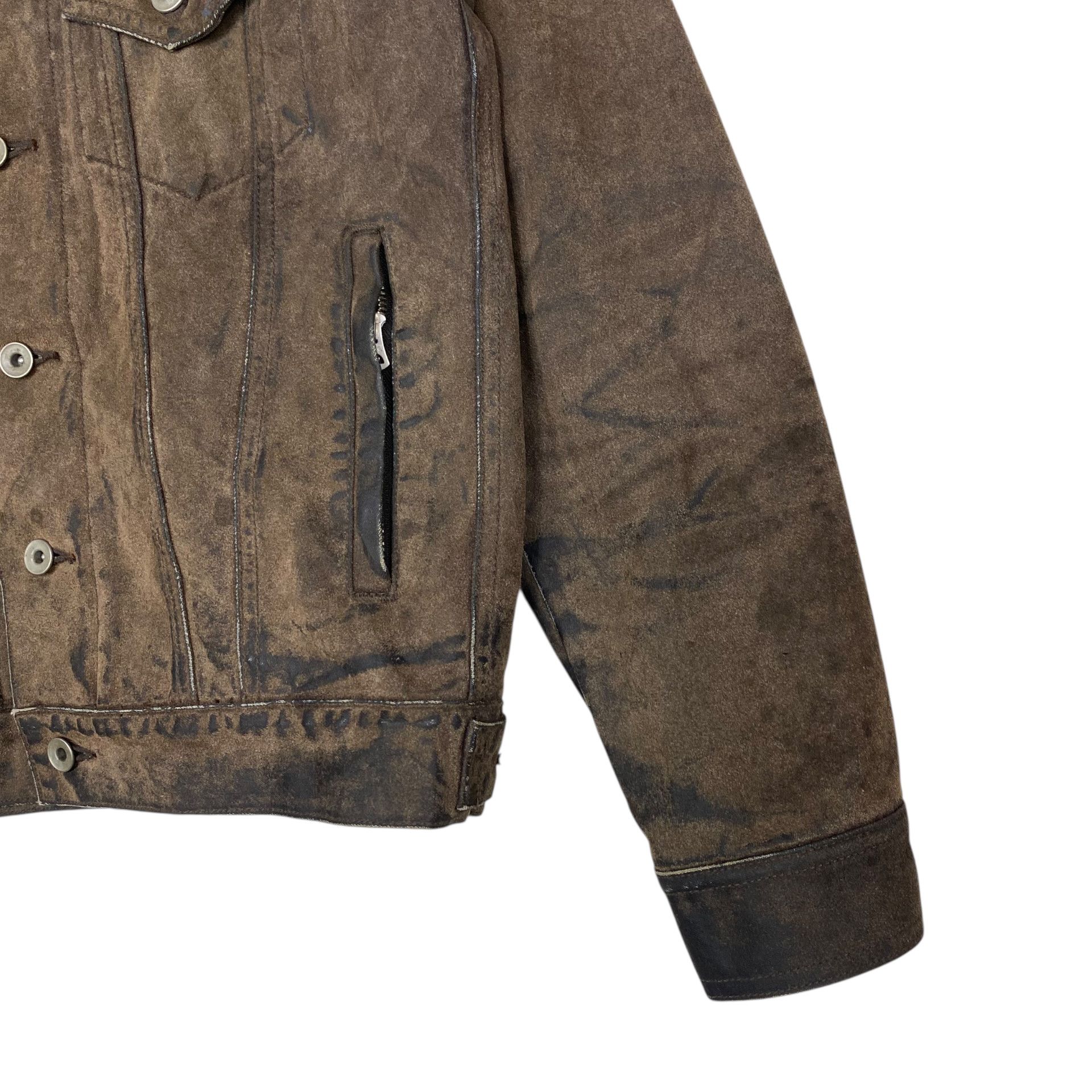 Kadoya 💥HYOD JAPAN BIKER SUEDE LEATHER JACKET Size US M / EU 48-50 / 2 - 6 Thumbnail