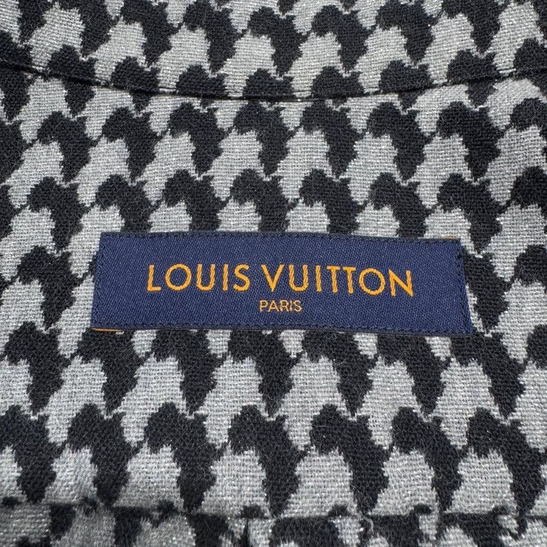 Louis Vuitton Louis Vuitton Houndstooth shirt Size US S / EU 44-46 / 1 - 3 Thumbnail