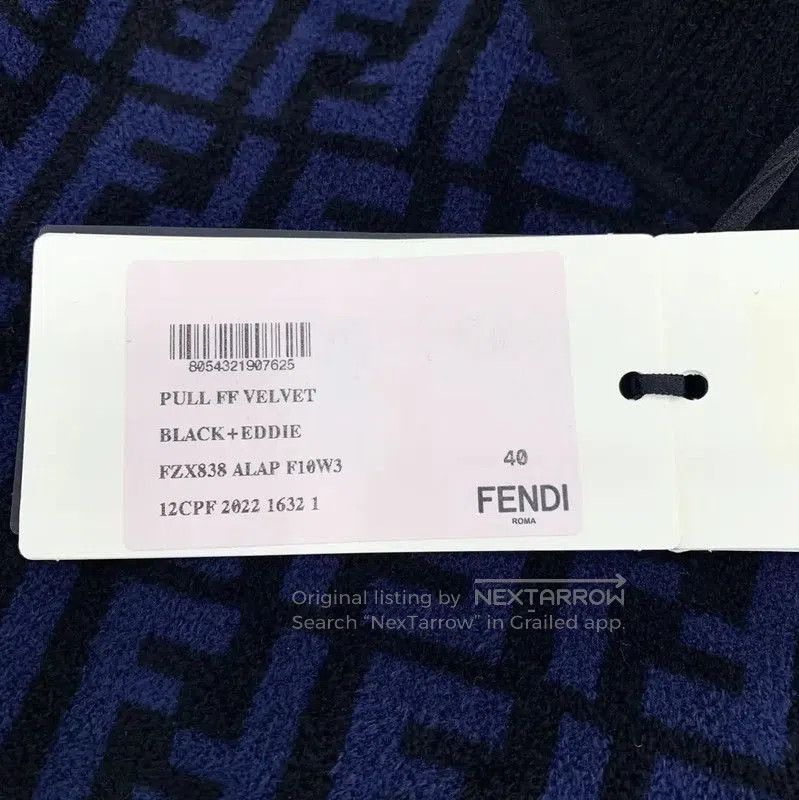 Fendi Fendi Black Knitted Women's Sweater . Size M / US 6-8 / IT 42-44 - 8 Thumbnail