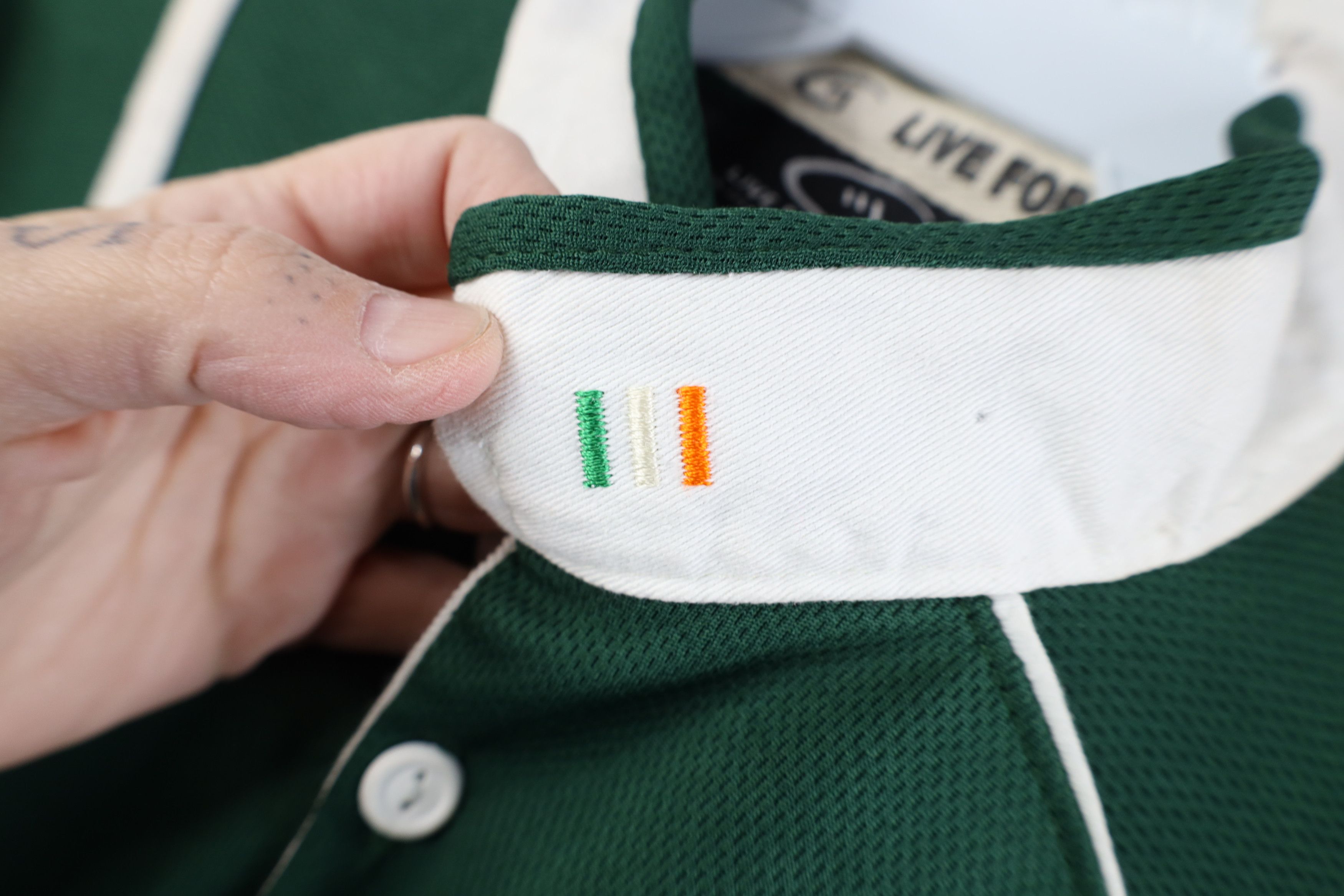 Vintage Vintage LFR Ireland National Team Rugby Jersey Shirt Green Size US L / EU 52-54 / 3 - 8 Thumbnail