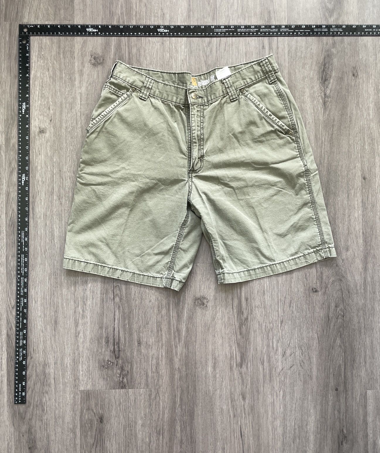 Carhartt Carhartt “Relaxed Fit” Cargo Shorts (Sz.36) Size US 36 / EU 52 - 3 Thumbnail
