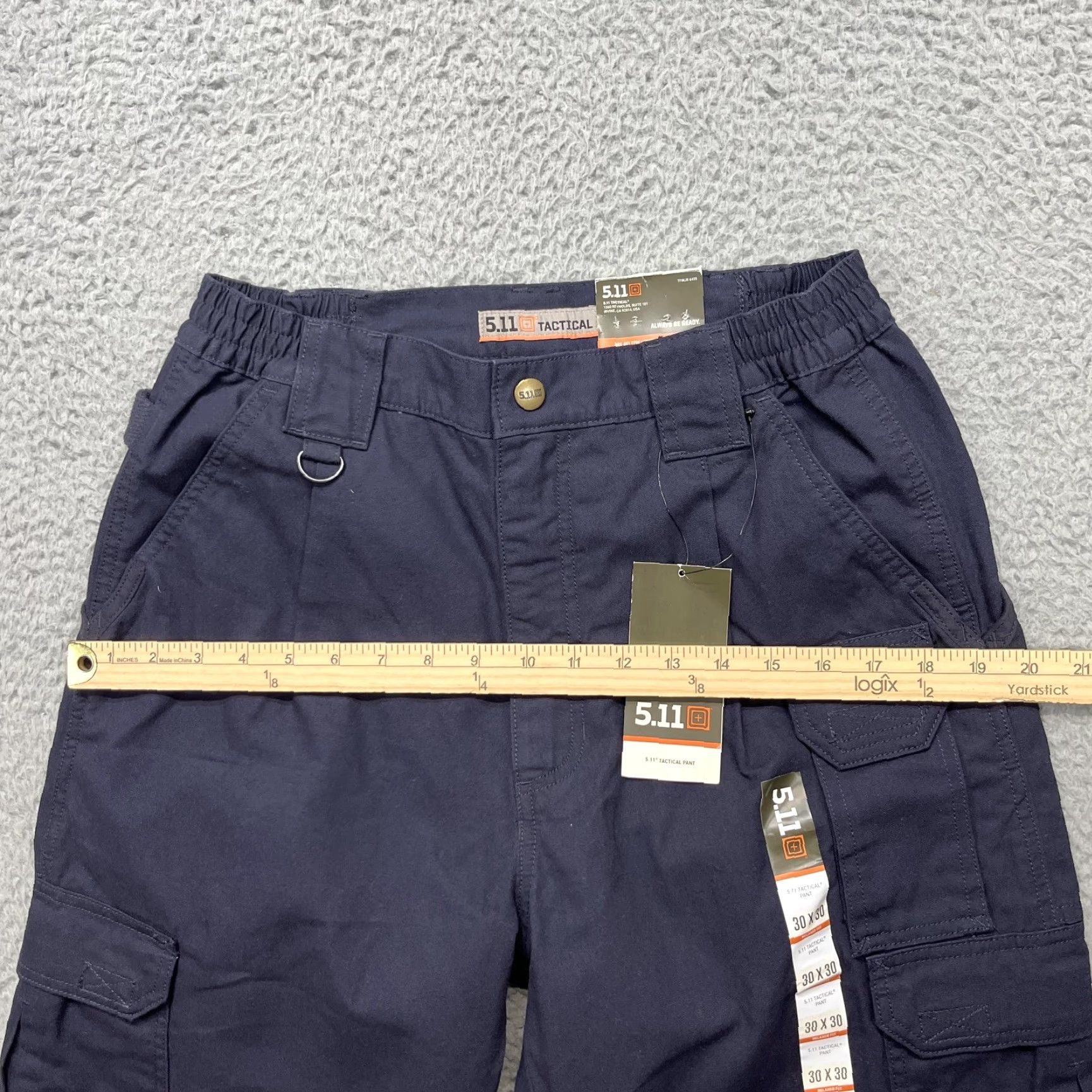 Vintage VINTAGE 5.11 Tactical Pants Mens 30x30 Fire Navy Cargo Cotton Canvas Relaxed 74251 Size US 30 / EU 46 - 6 Thumbnail