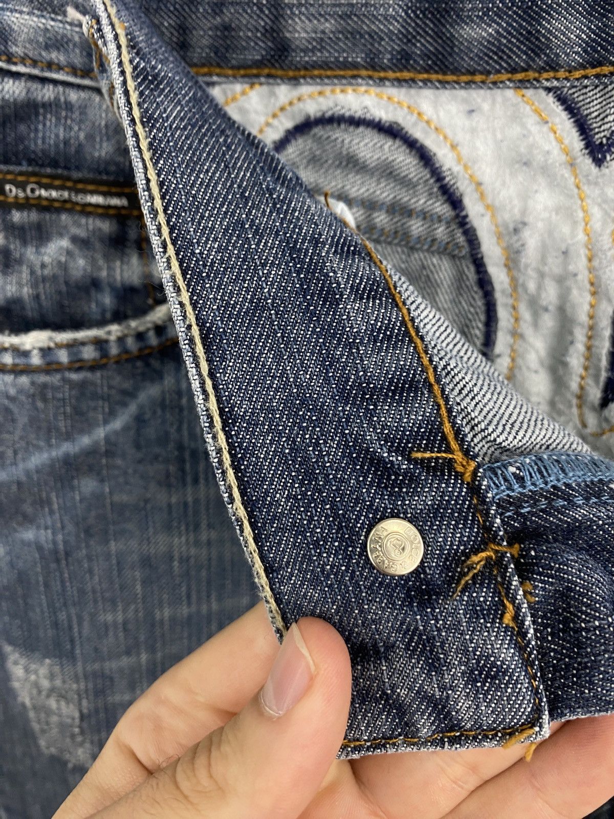 Dolce & Gabbana Vintage 90s Dolce Gabbana Y2K Jeans Retro Rare Hype Y2K Size US 34 / EU 50 - 14 Thumbnail