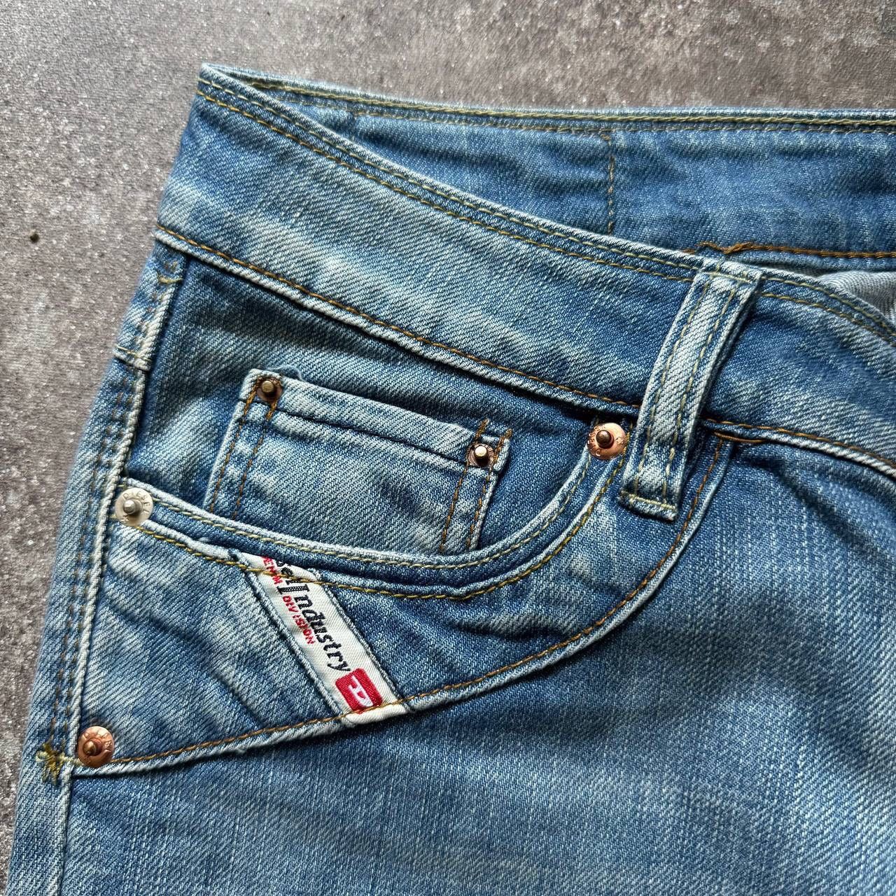 Diesel × Vintage Diesel Vintage Washed Denim Low Rise Jeans Size 29" - 6 Thumbnail
