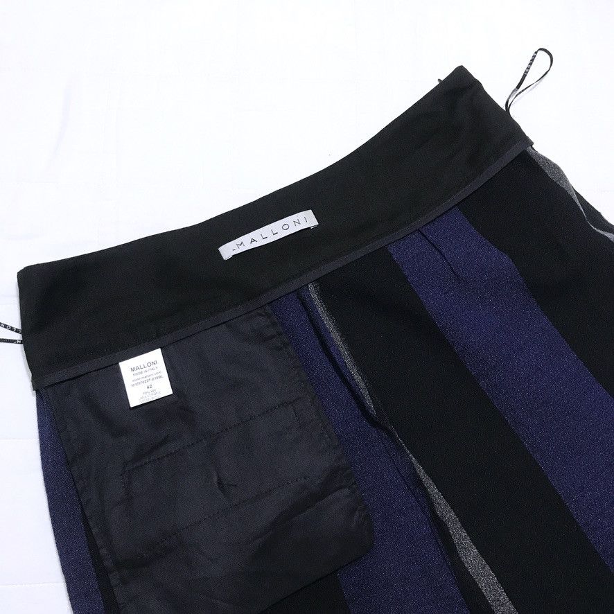 Other MALLONI Harem Stripe Loose Pants Size 28" / US 6 / IT 42 - 9 Thumbnail