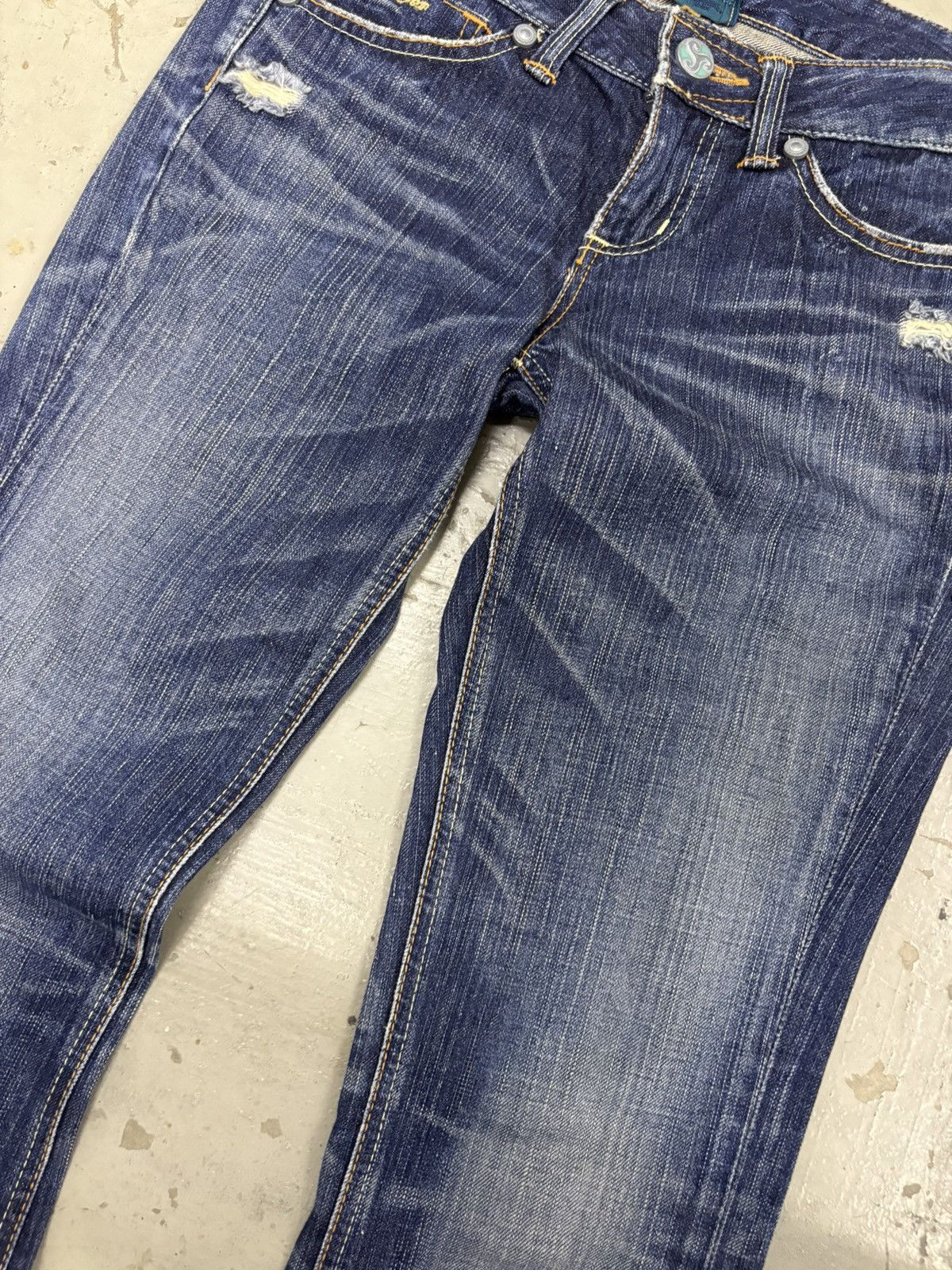 Hysteric Glamour SOMETHING EDWIN phyton flared denim robin jeans Size US 32 / EU 48 - 5 Thumbnail