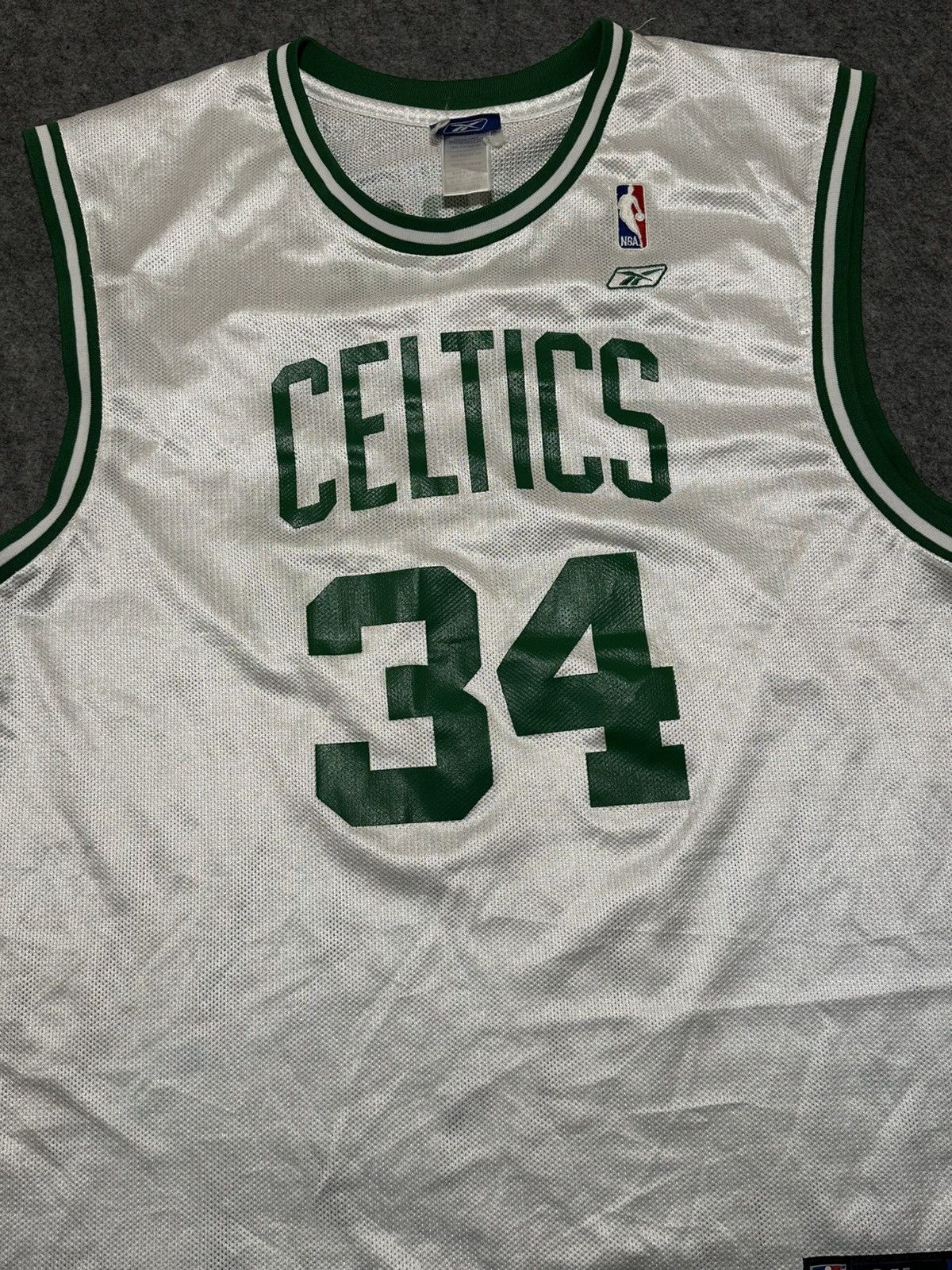 Reebok vintage Reebok Boston Celtics Paul Pierce #34 white jersey. Size US XL / EU 56 / 4 - 2 Thumbnail