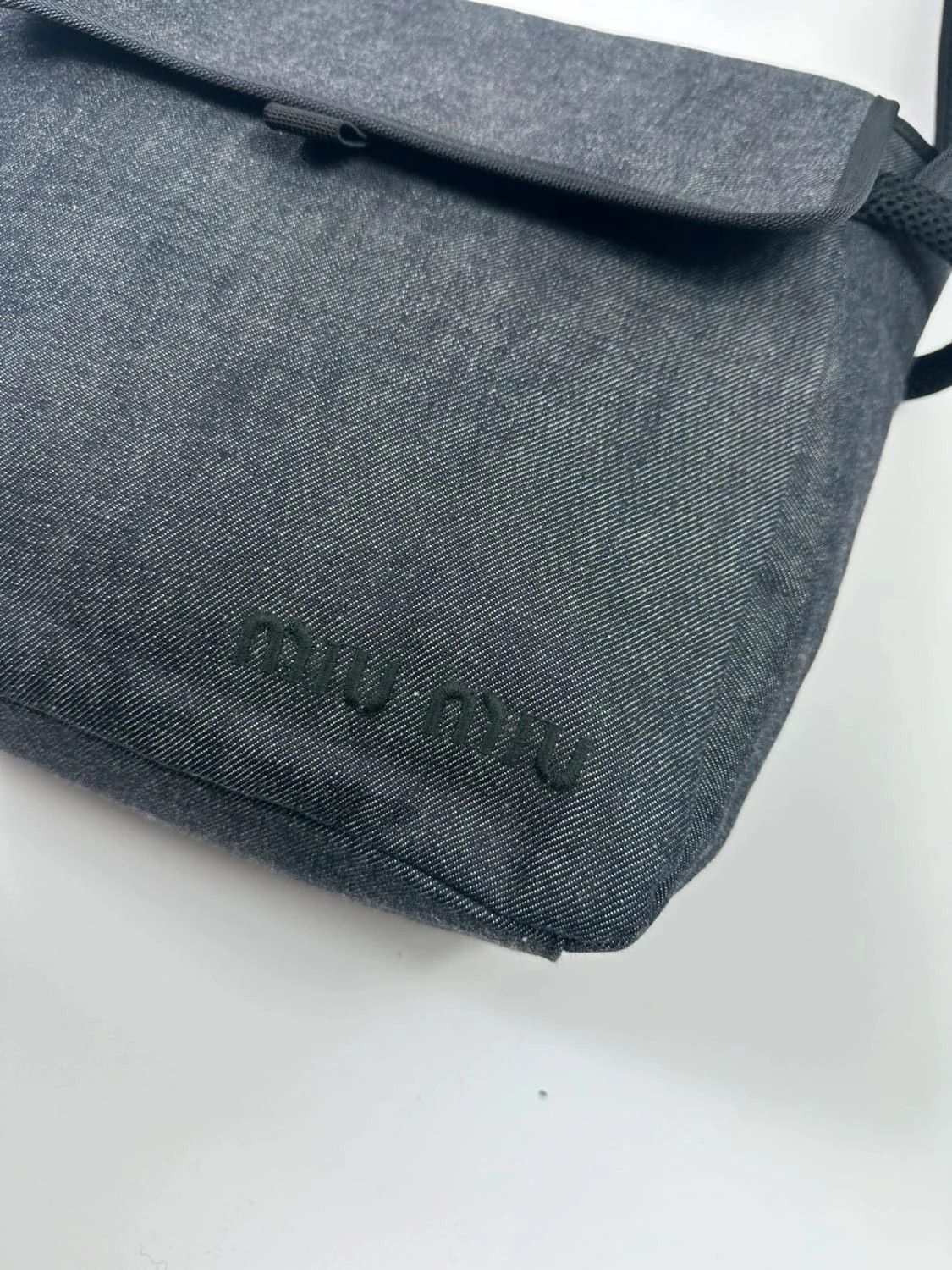 Miu Miu Miu Miu 90s Denim Sling Bag Size ONE SIZE - 2 Thumbnail