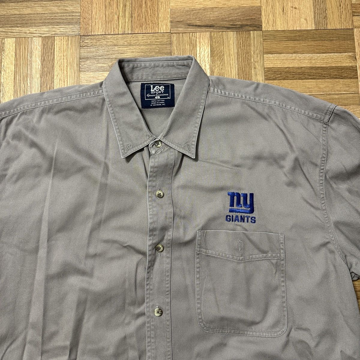 Lee Vintage New York Giants shirt Size US L / EU 52-54 / 3 - 3 Thumbnail