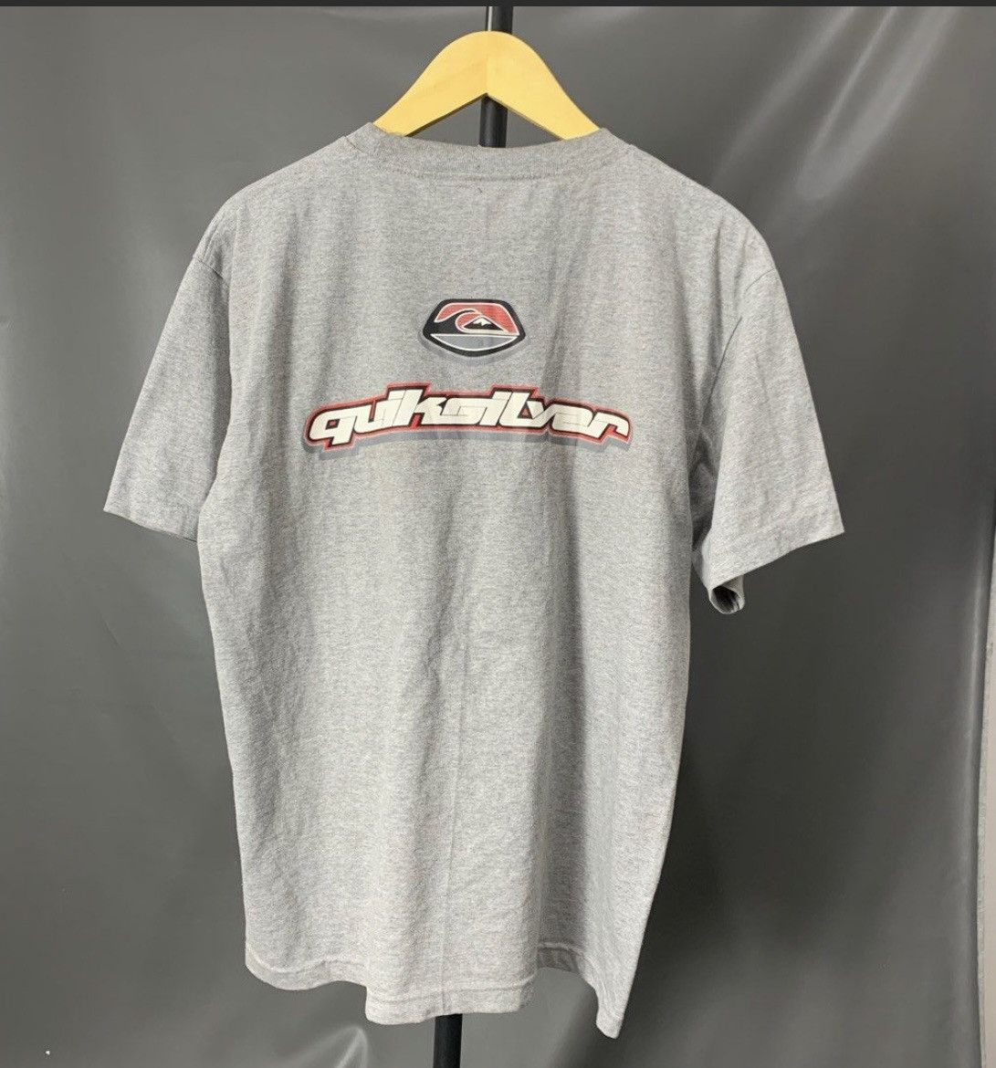 Quiksilver × Vintage Vintage Shortsleeve Quicksilver Size US XL / EU 56 / 4 - 2 Thumbnail