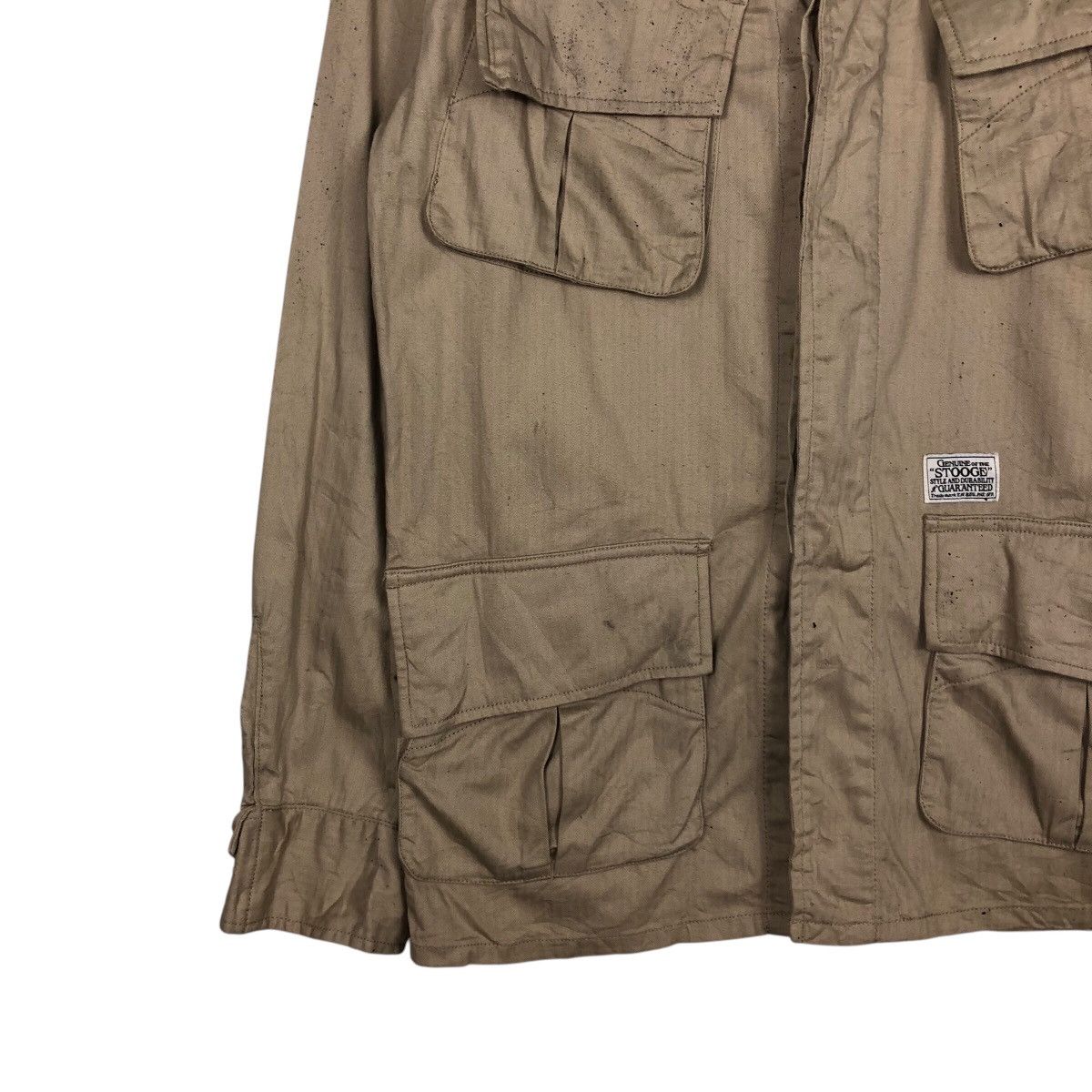 Japanese Brand 📌Vintage Stooge & Co Biker Jacket Big Logo Cafe Racer Size US S / EU 44-46 / 1 - 5 Thumbnail