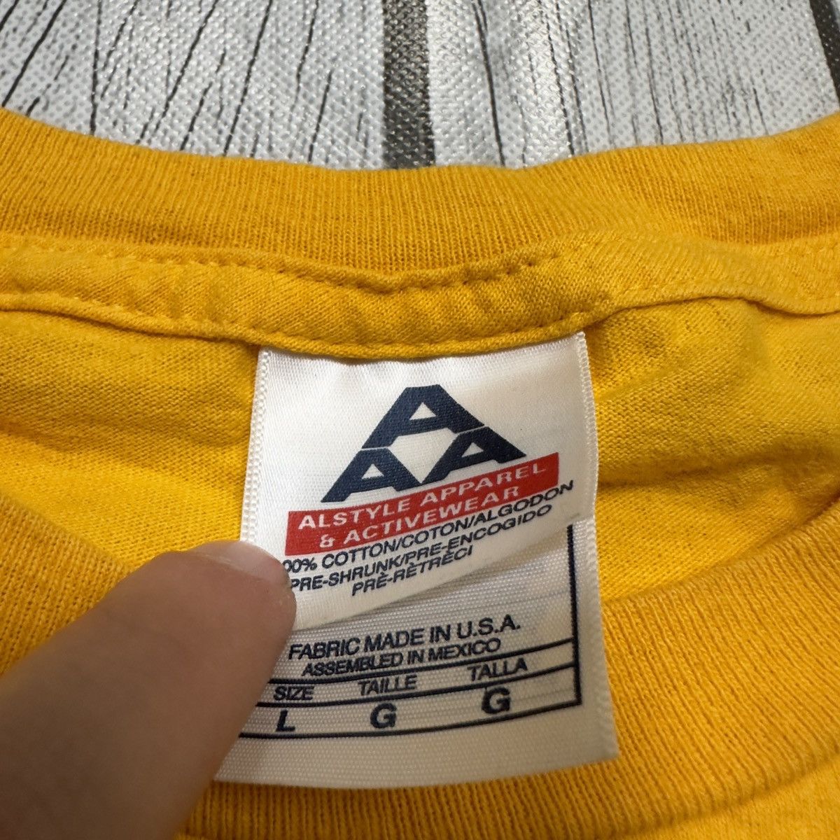 Alstyle × Vintage Vintage LSU tee Size US L / EU 52-54 / 3 - 4 Thumbnail