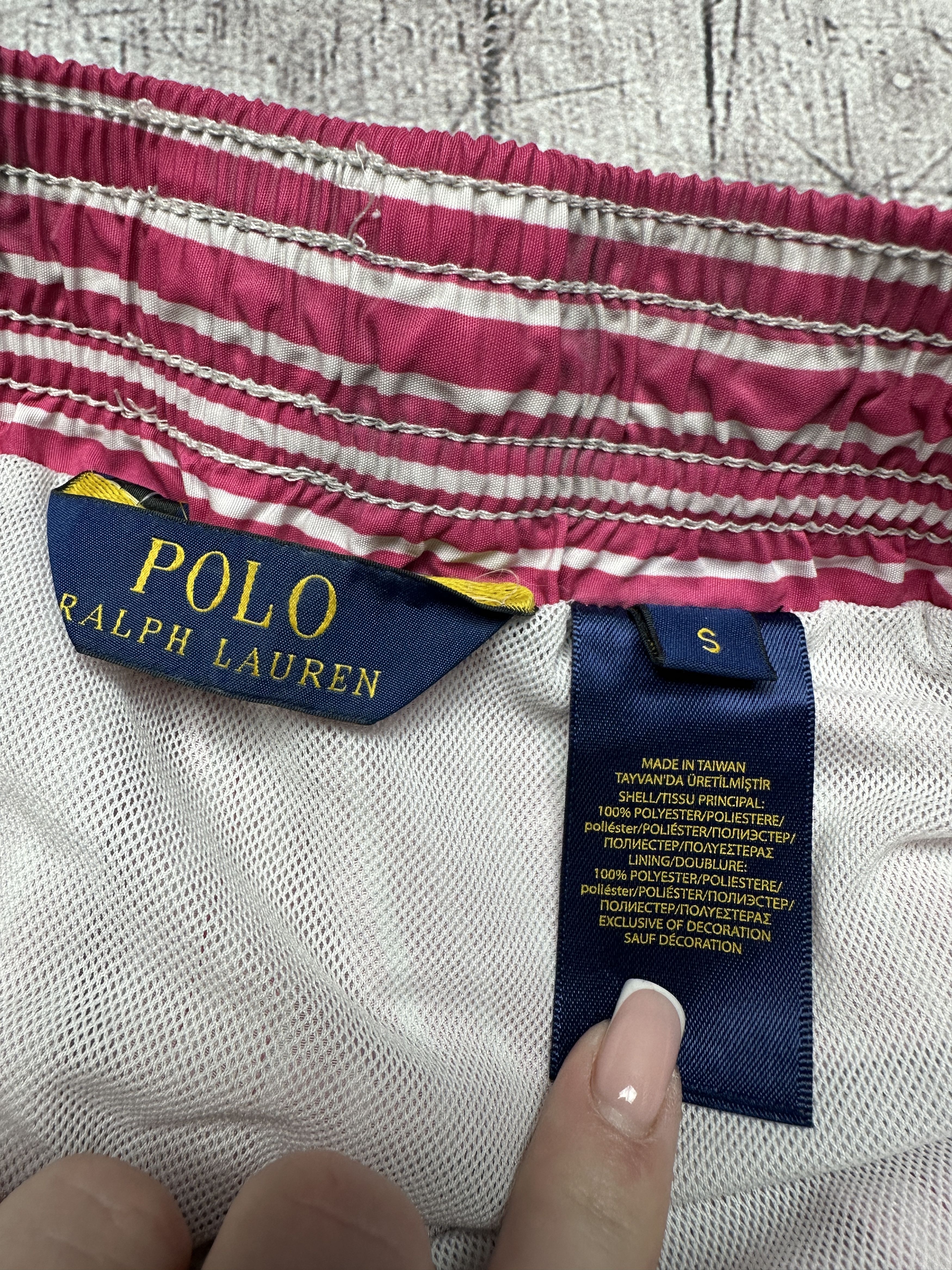 Polo Ralph Lauren Polo Ralph Lauren Mens Nylon Striped Shorts Size US 30 / EU 46 - 4 Thumbnail