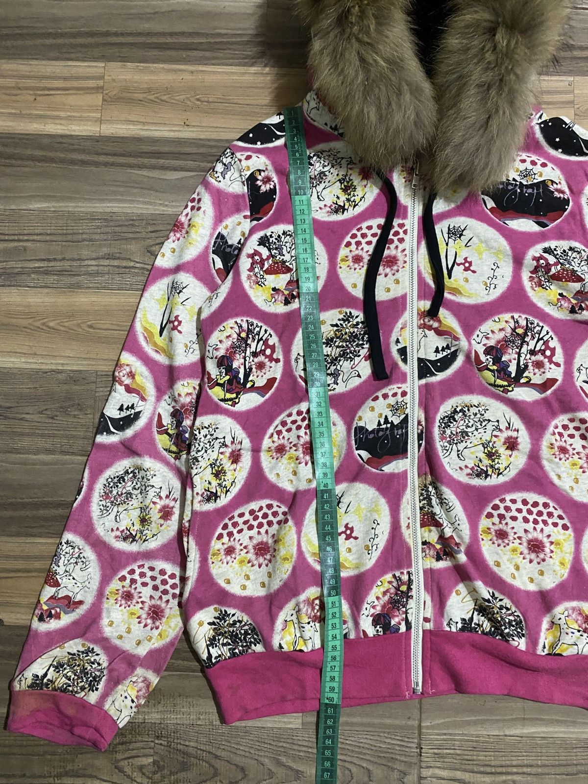 Japanese Brand × Vintage JAPANESE BRAND SCOLAR FUR HOODIES Size M / US 6-8 / IT 42-44 - 10 Thumbnail