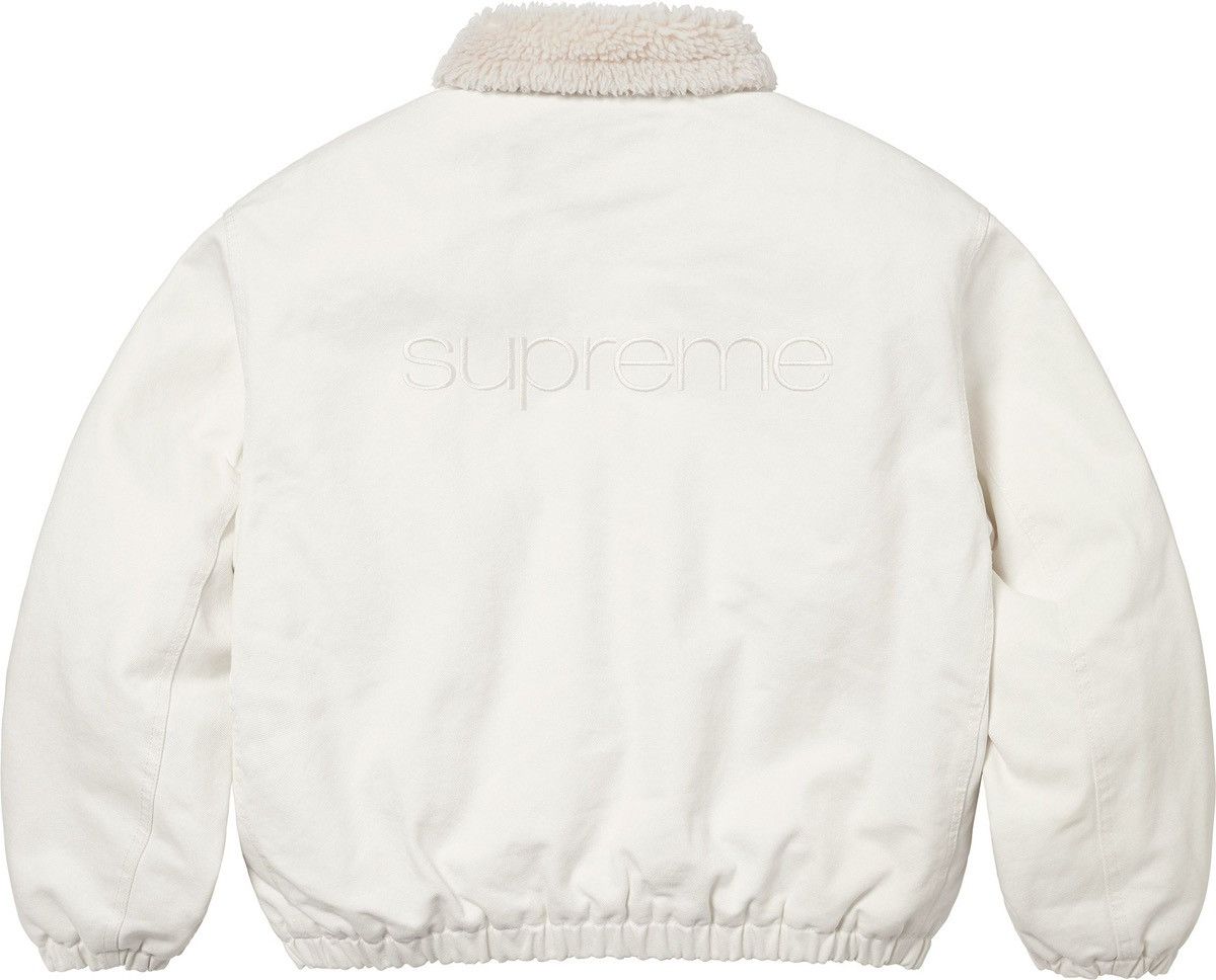 Supreme Supreme Faux Shearling Lined Bomber Jacket Size US XL / EU 56 / 4 - 3 Thumbnail