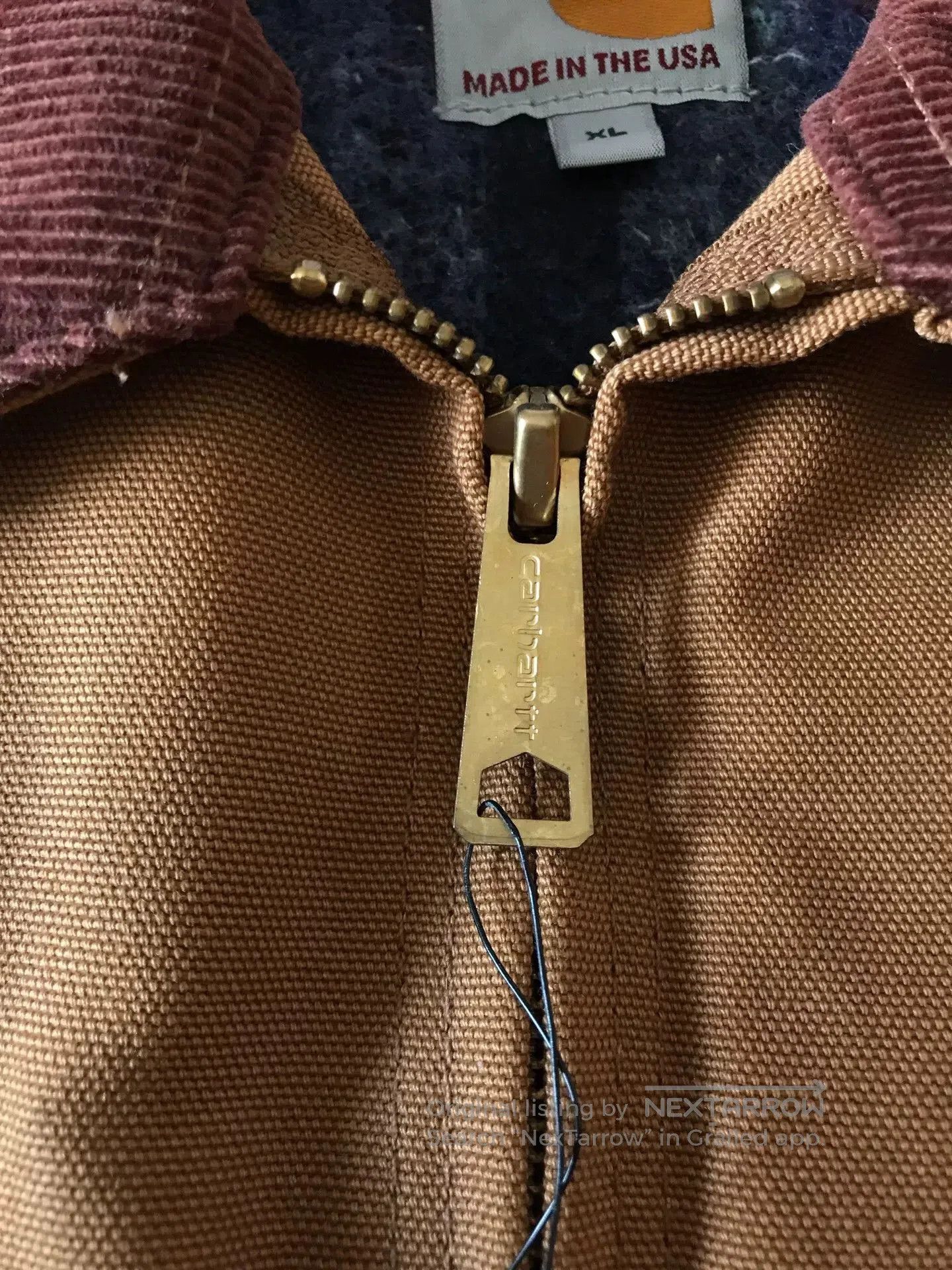 Carhartt Carhartt J001 Detroit Jacket Brown XL. Size US XL / EU 56 / 4 - 5 Thumbnail