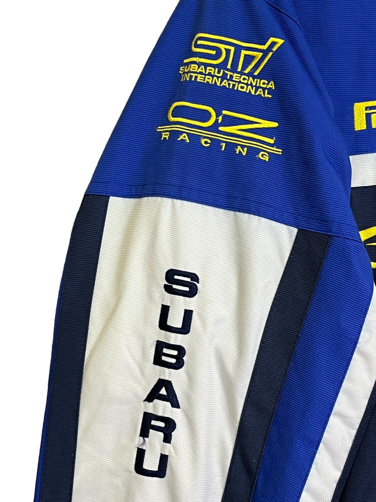 Japanese Brand VINTAGE SUBARU WRX STI RACING WORLD RALLY TEAM JACKET Size US M / EU 48-50 / 2 - 7 Thumbnail