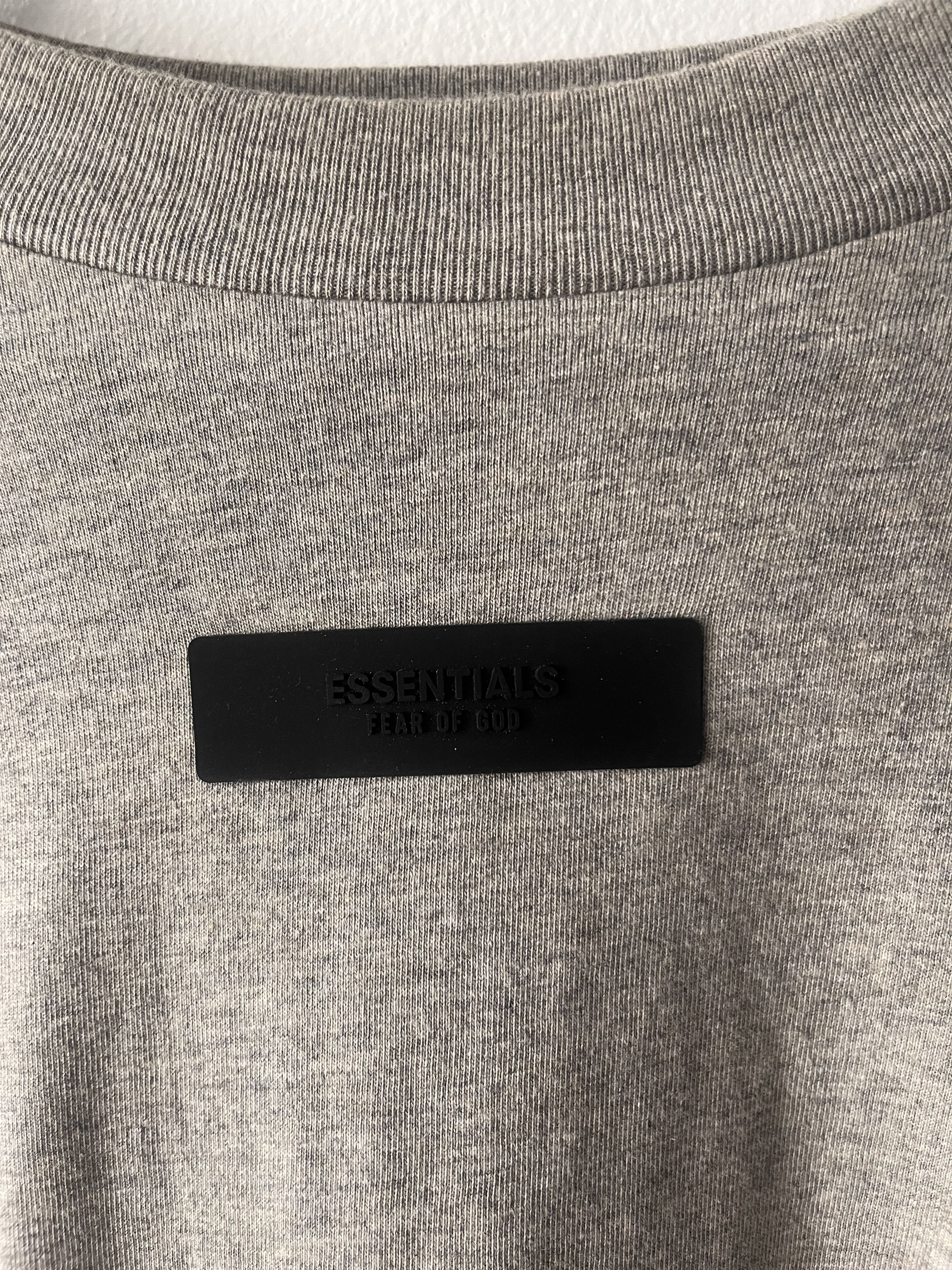 Essentials Fear of God Essentials Heather Grey T-Shirt Size US M / EU 48-50 / 2 - 2 Thumbnail